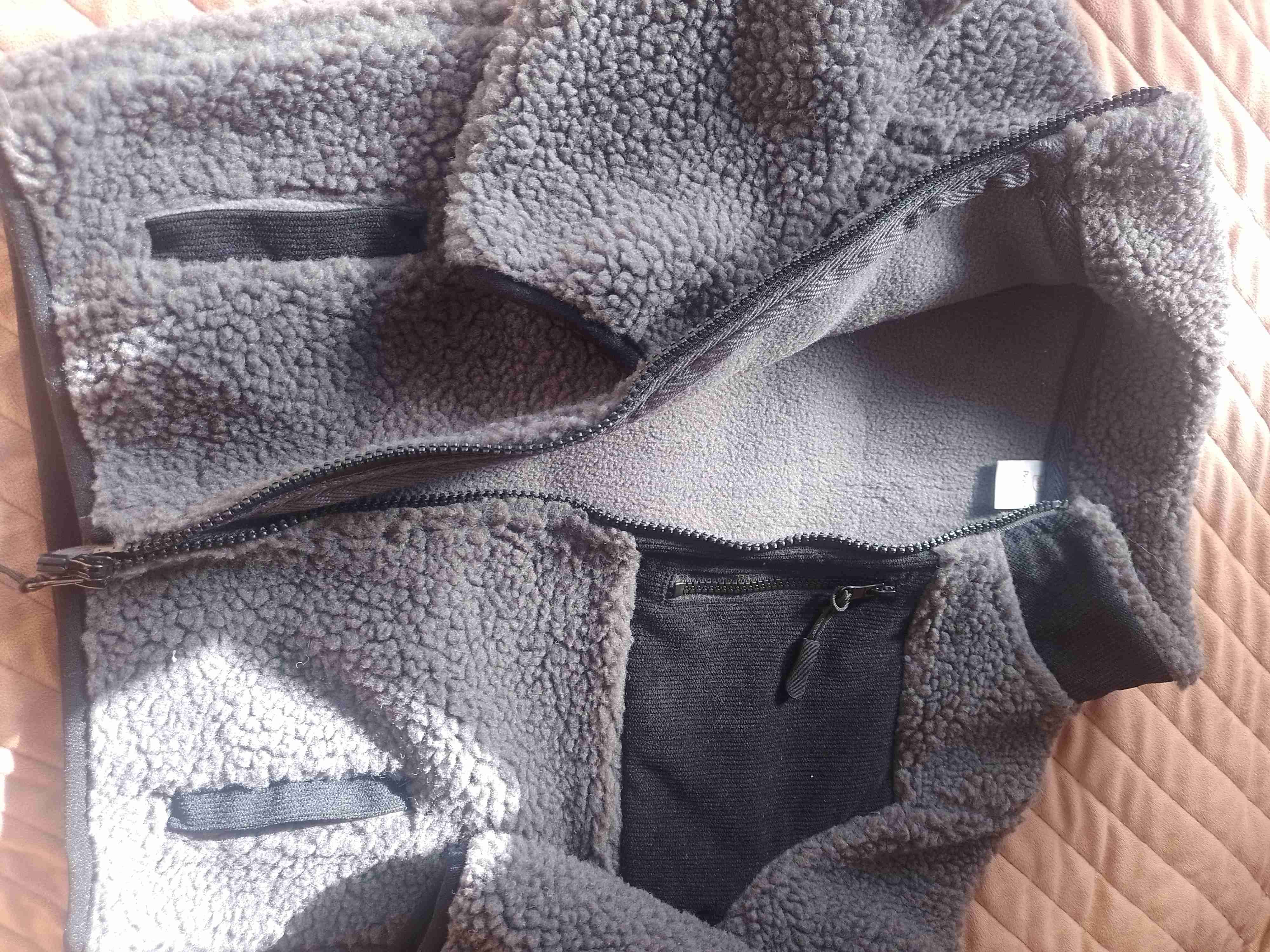 Chaqueta polar gris oscuro - miniatura 4