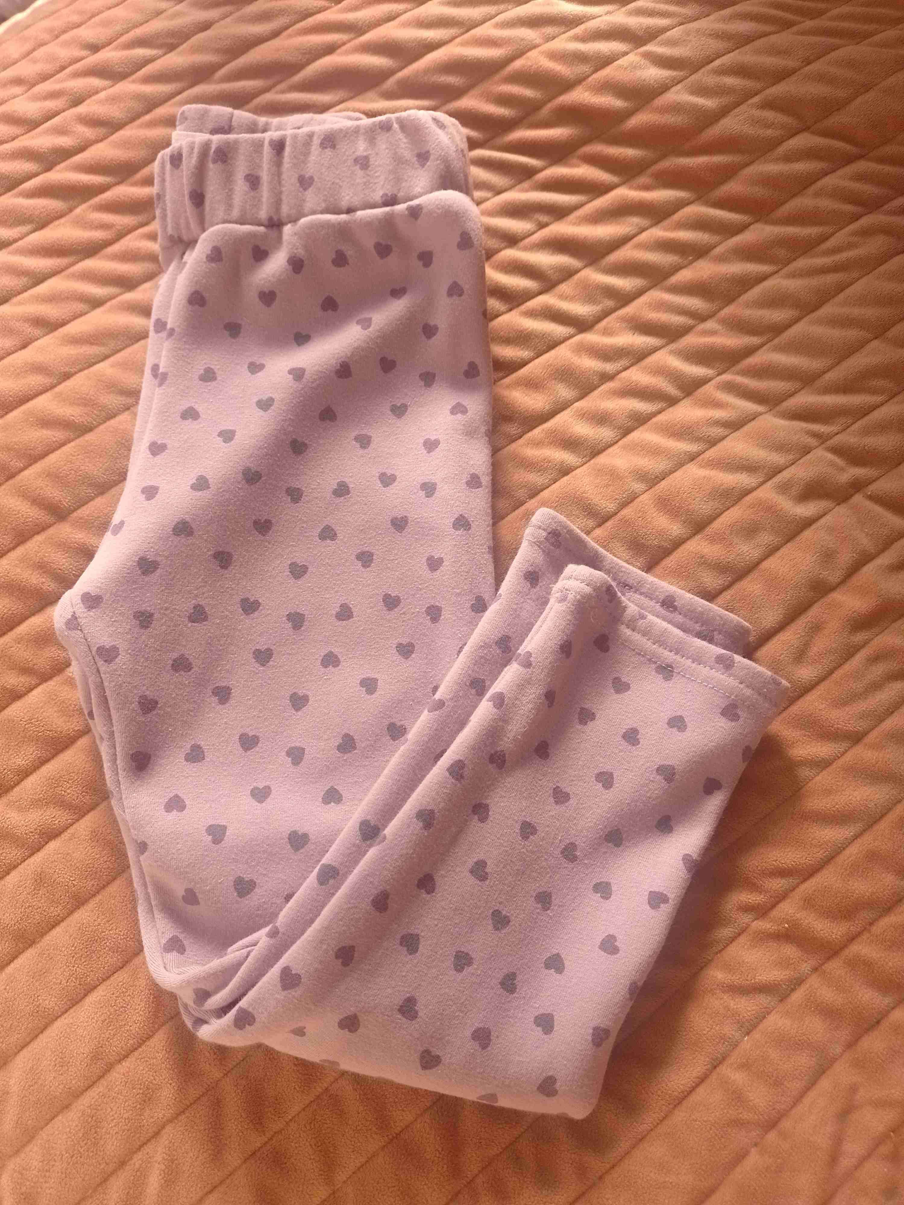 Pijama polar con corazones - miniatura 2