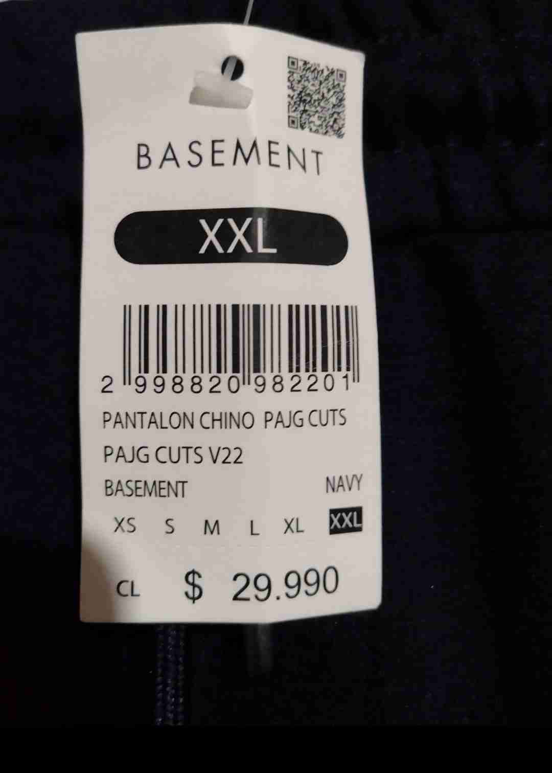 Pantalón de buzo azul basement, talla XXL, nuevo - miniatura 3