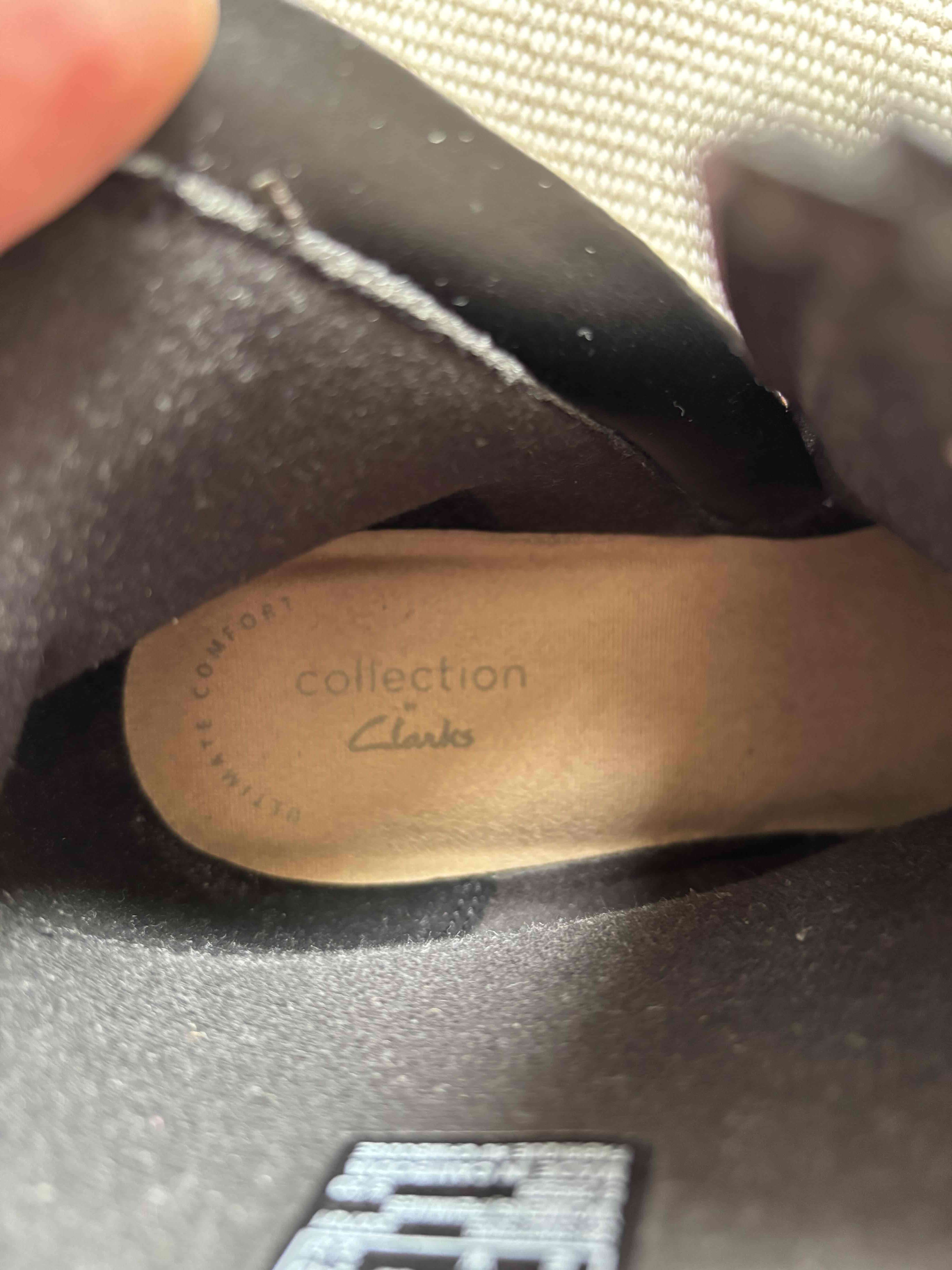 Botines de cuero negros con taco - miniatura 5