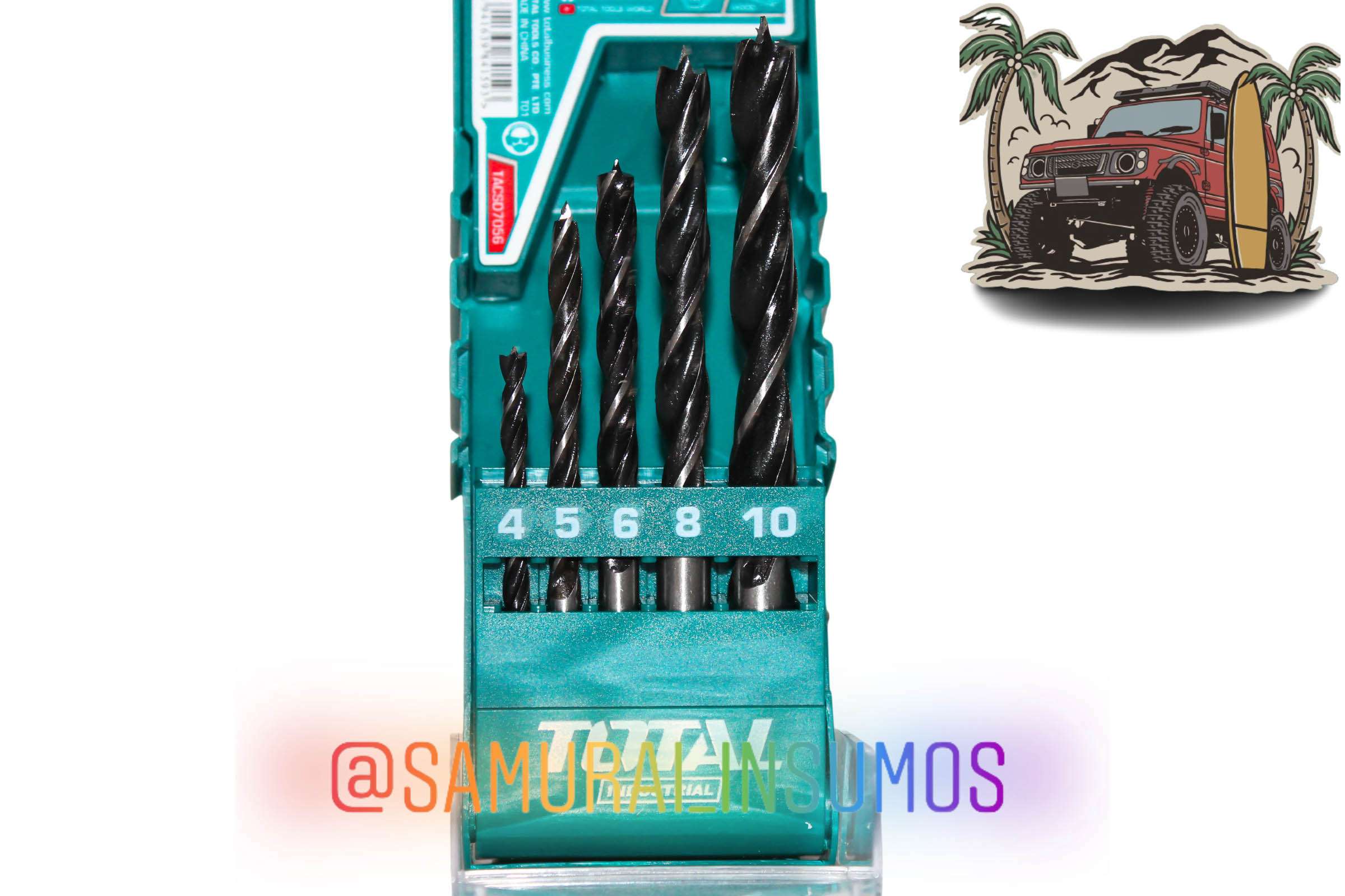 Kit 5 En1 Conjunto Brocas Para Madera-Melamina-MDF - miniatura 1