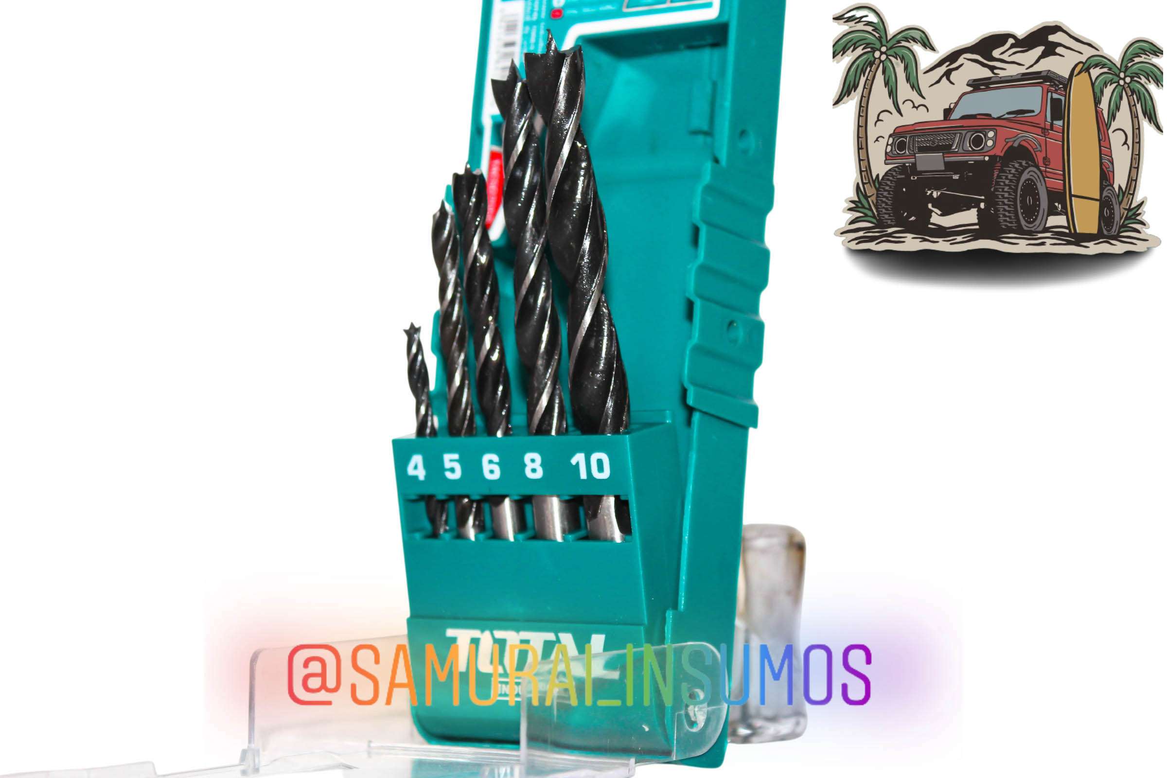 Kit 5 En1 Conjunto Brocas Para Madera-Melamina-MDF - miniatura 5