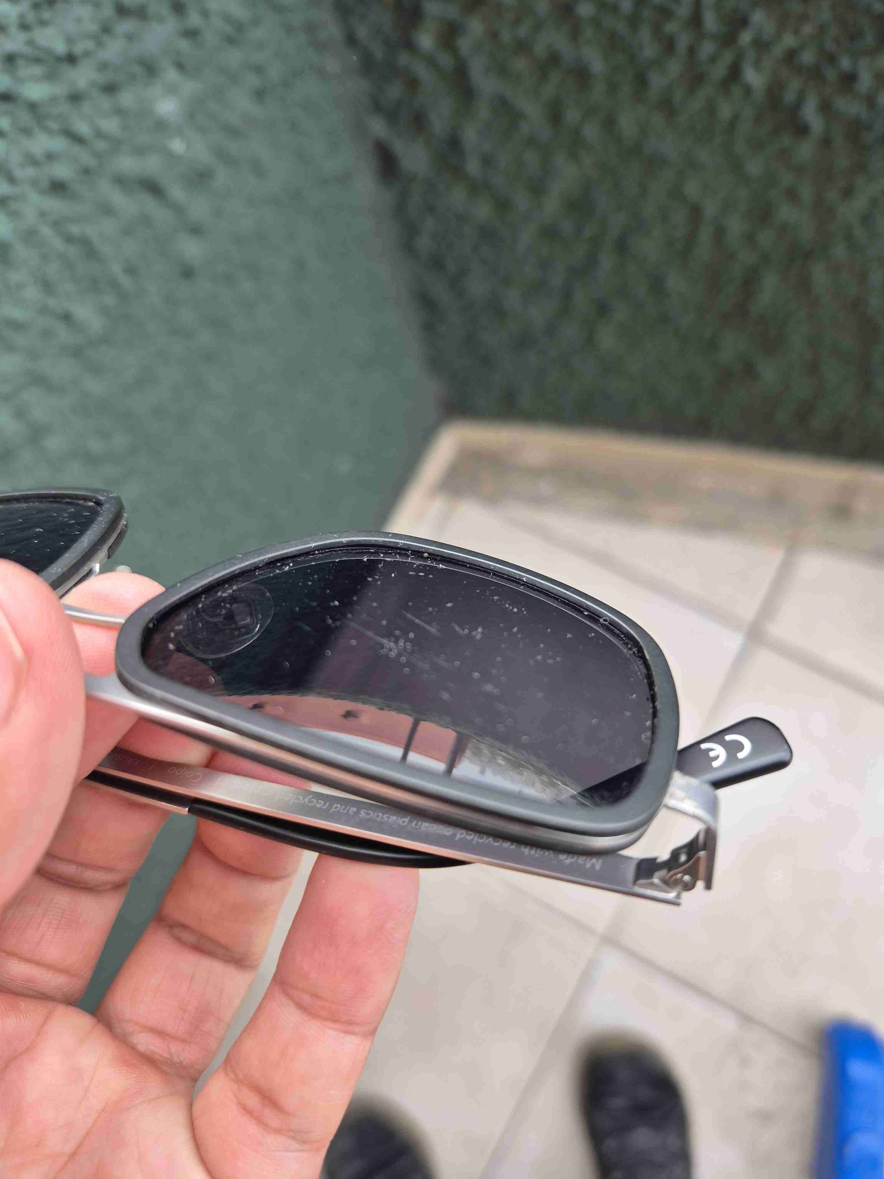 KARÜN Gafas de sol negras con marco metálico - miniatura 4