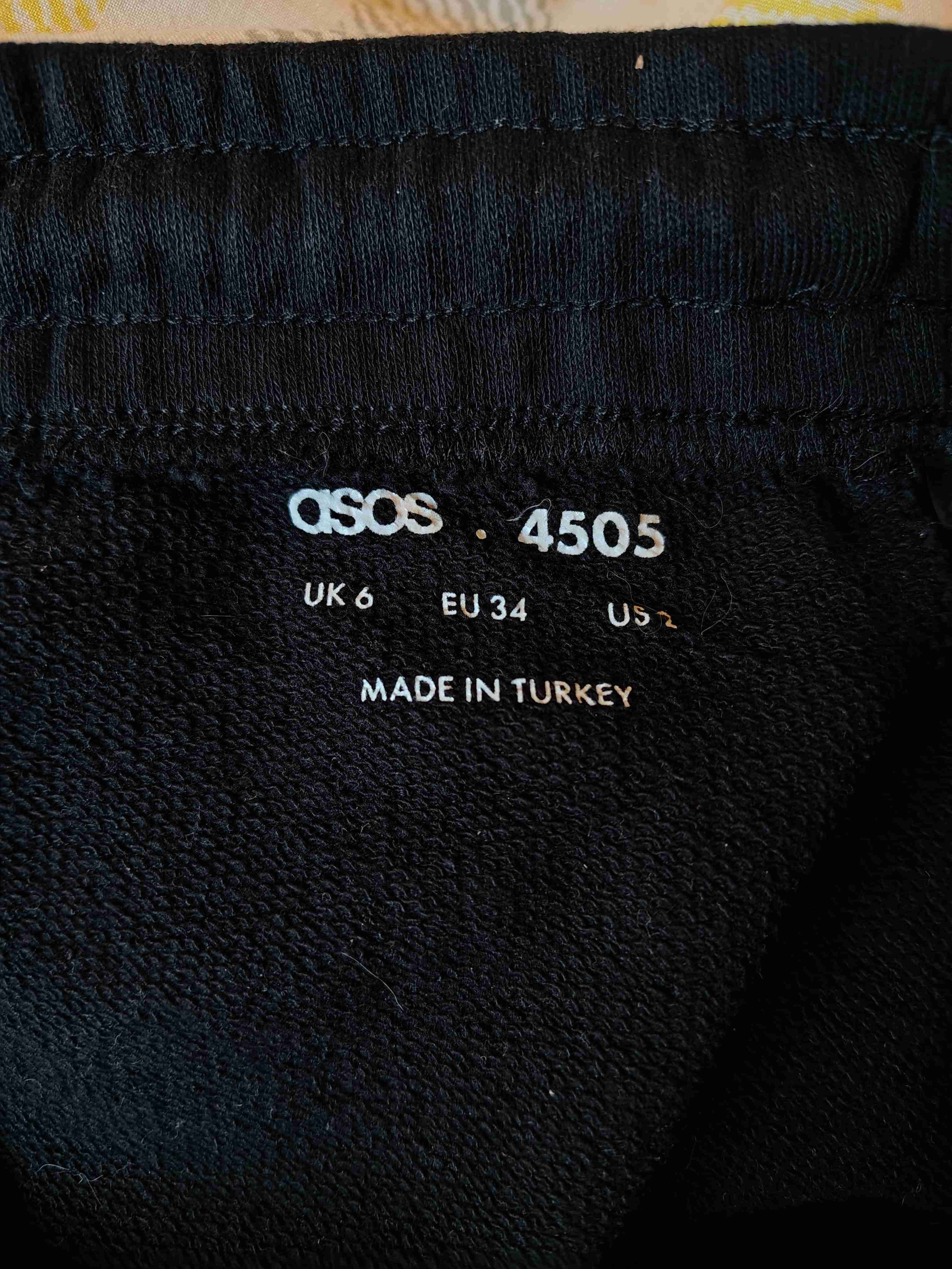 Pantalon deportivo buzo Asos negro - 2