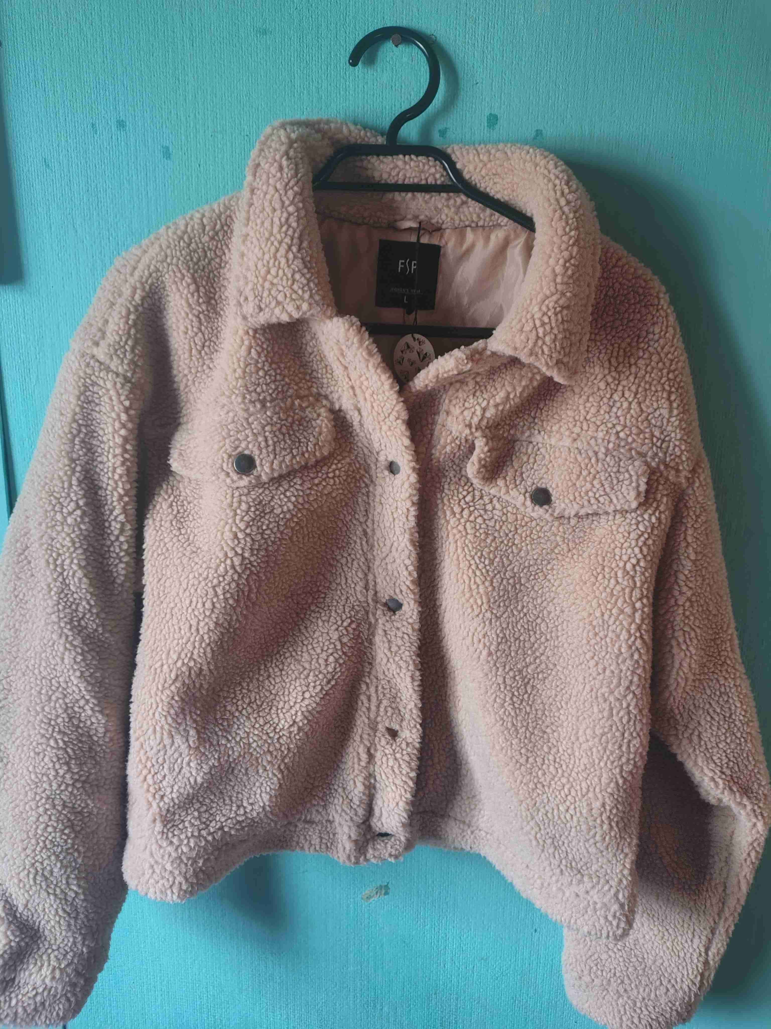 Chaqueta borreguito beige - miniatura 2