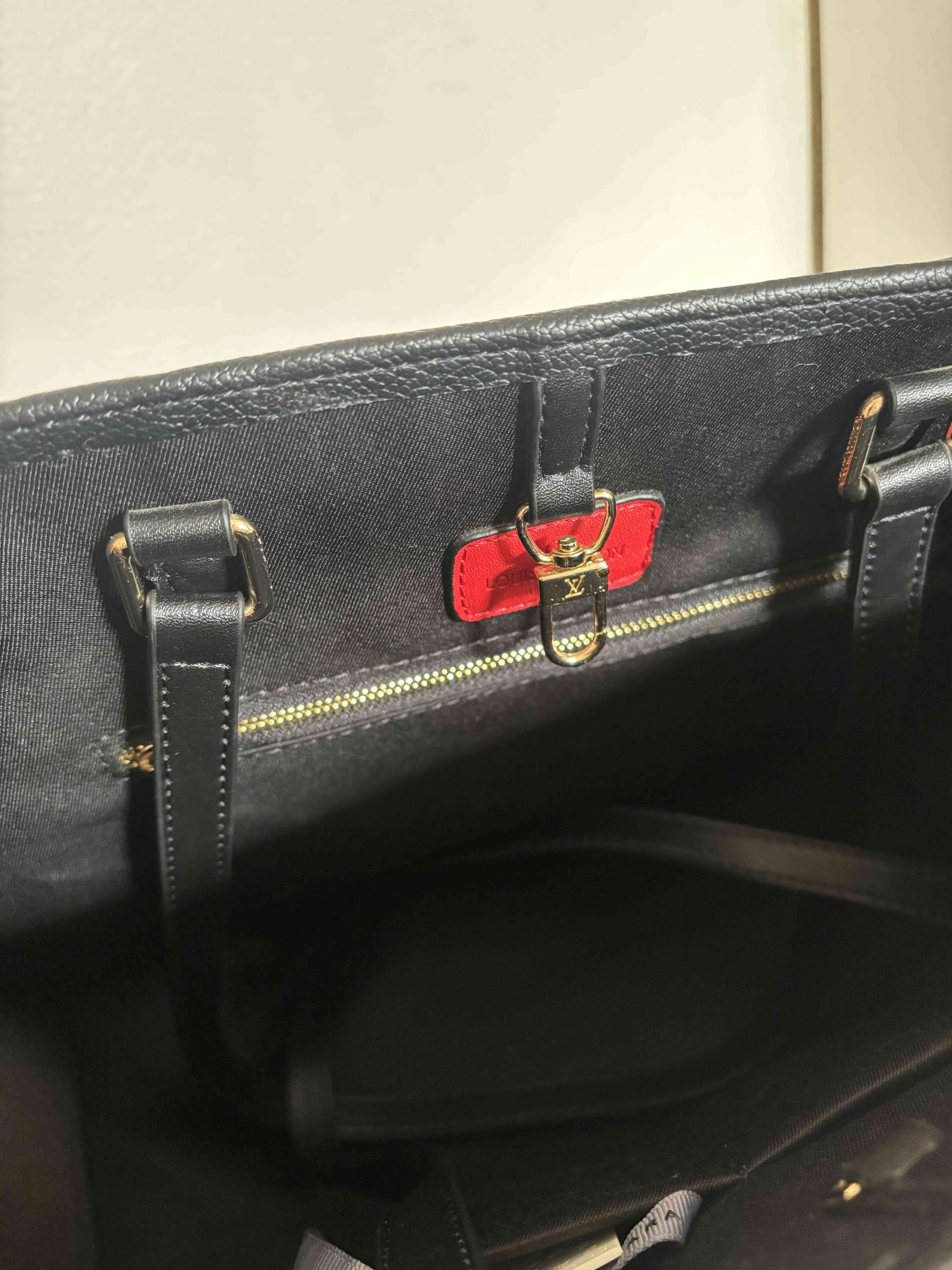 Bolso negro estampado - miniatura 3