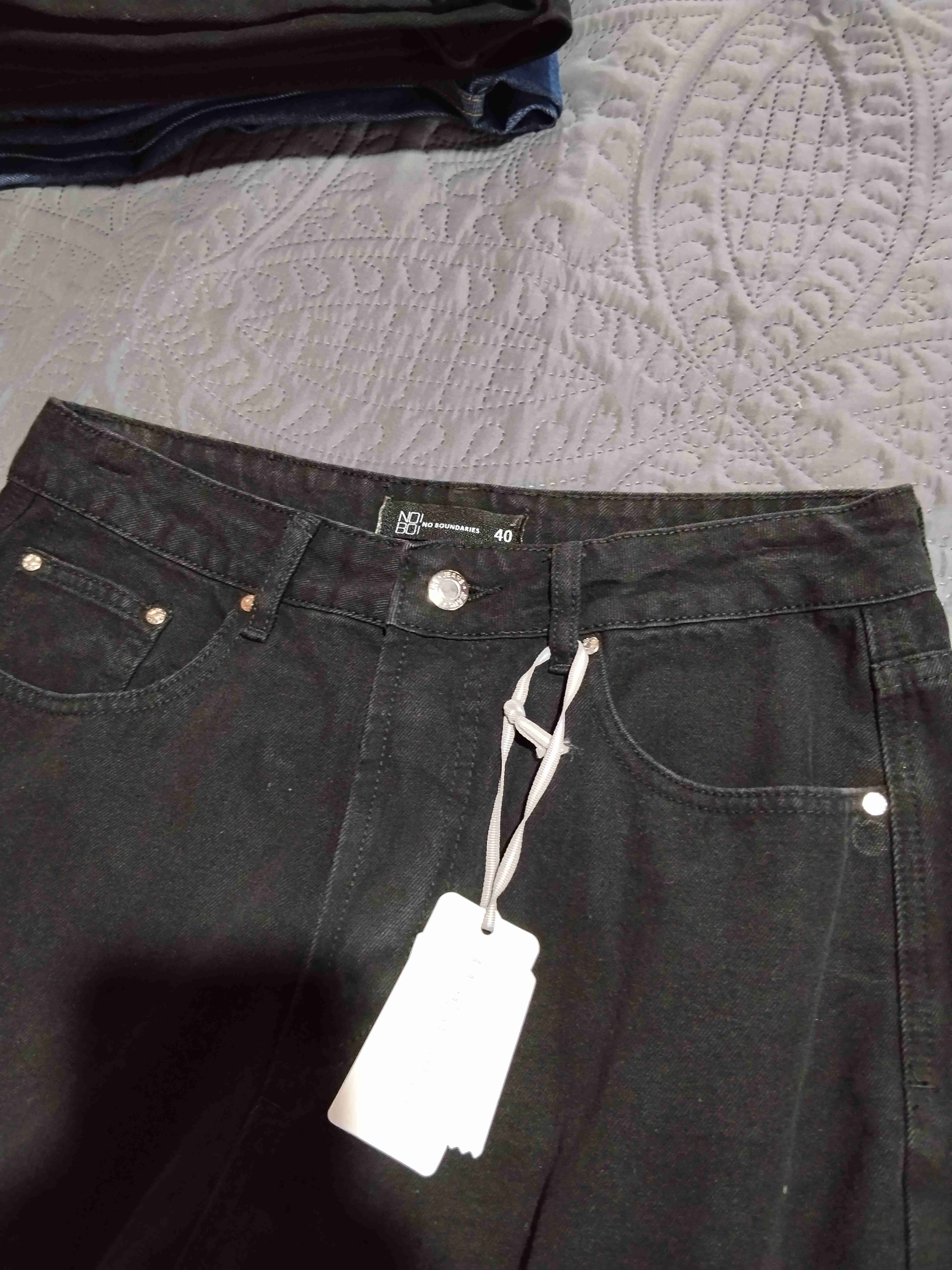Jeans cargo negros talla 36, 38 y 40 - miniatura 5