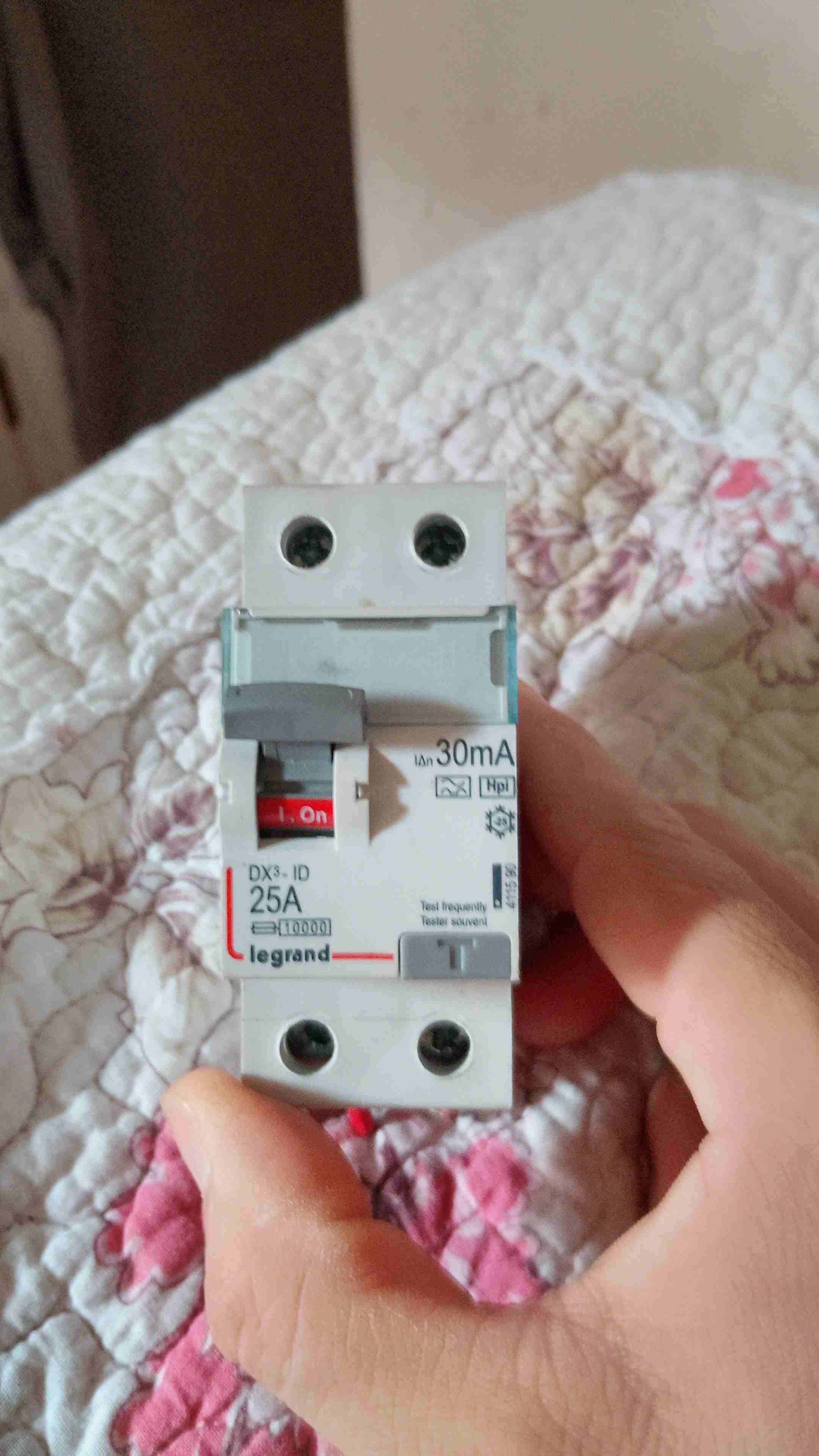 Interruptor Diferencial HPI 2 x 25A 30MA Legrand