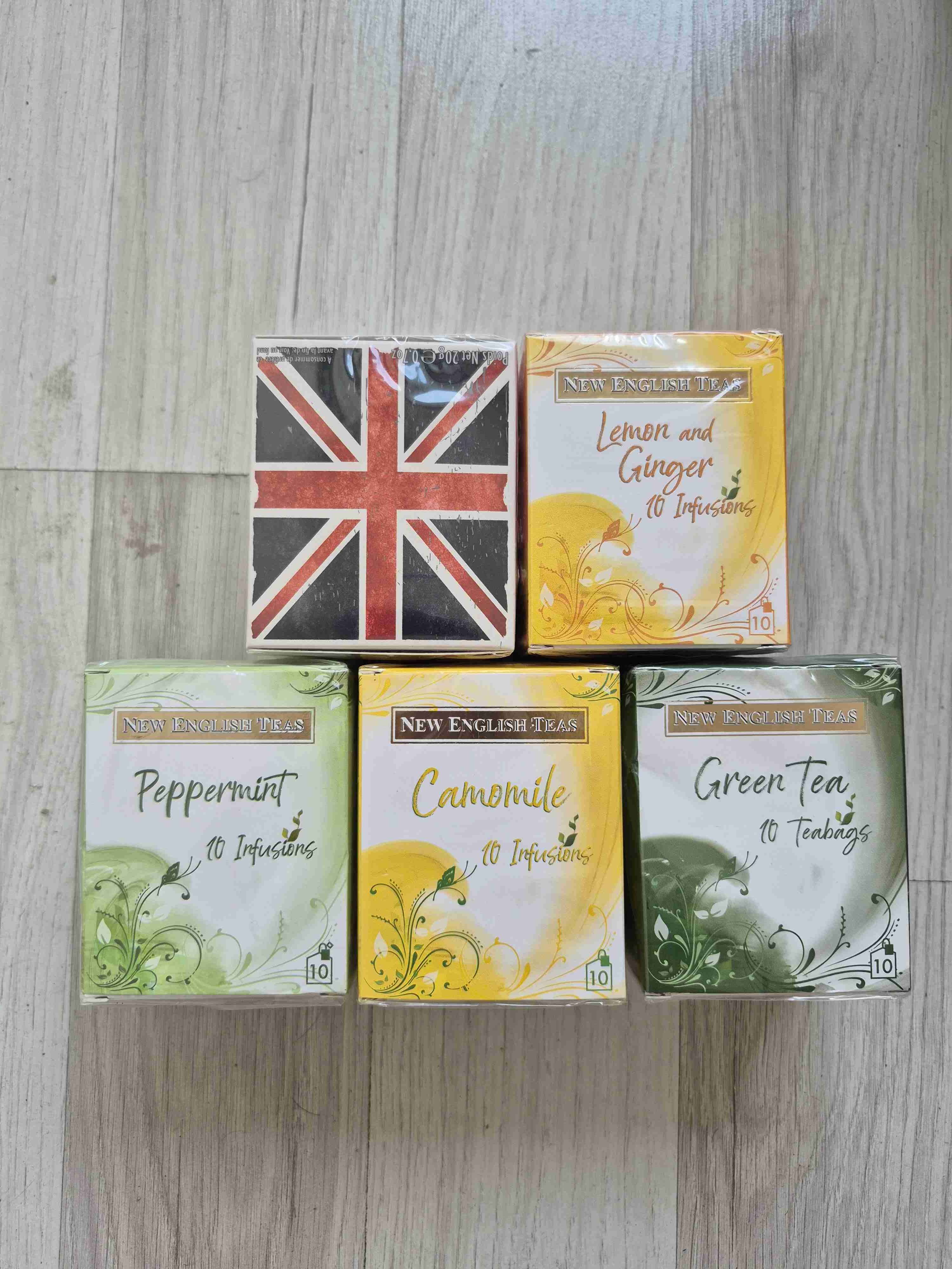 Set de tés ingleses variados