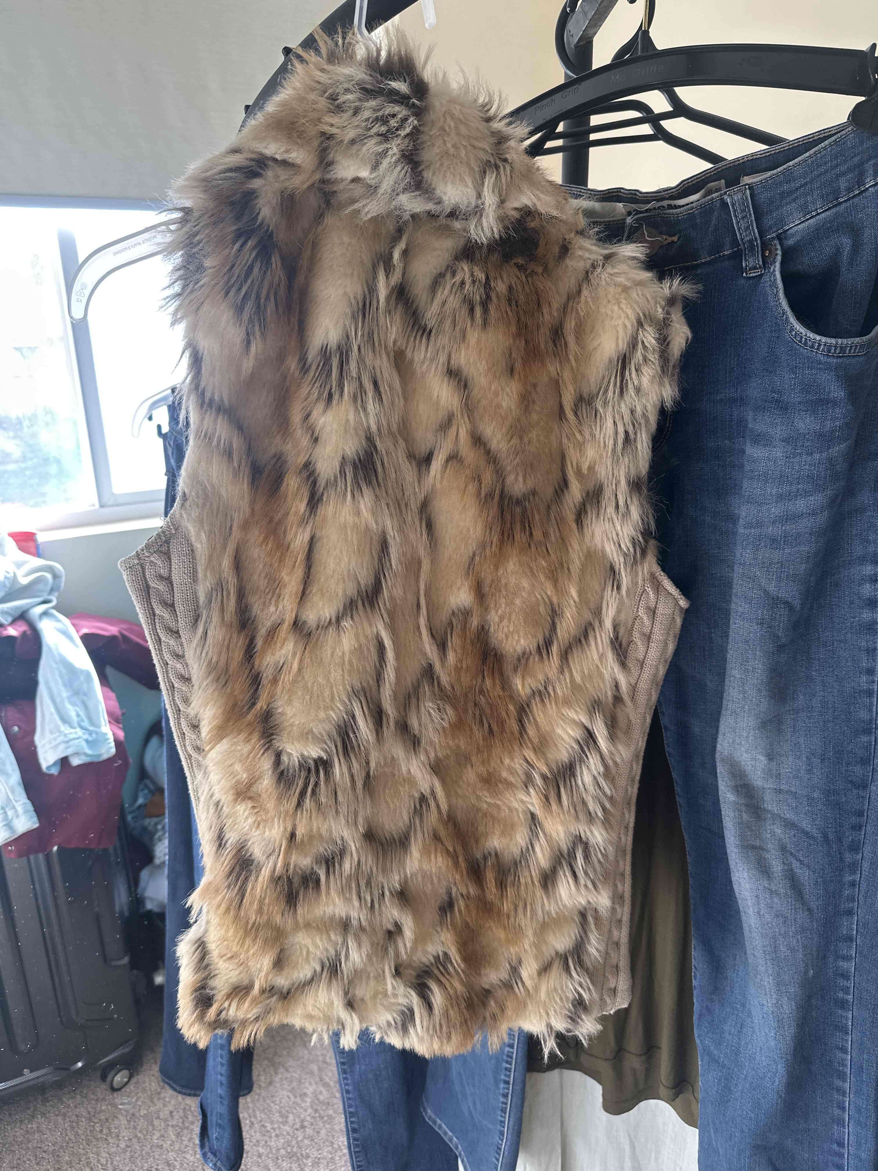 Chaleco sin mangas, de piel sintética talla 36 - 2