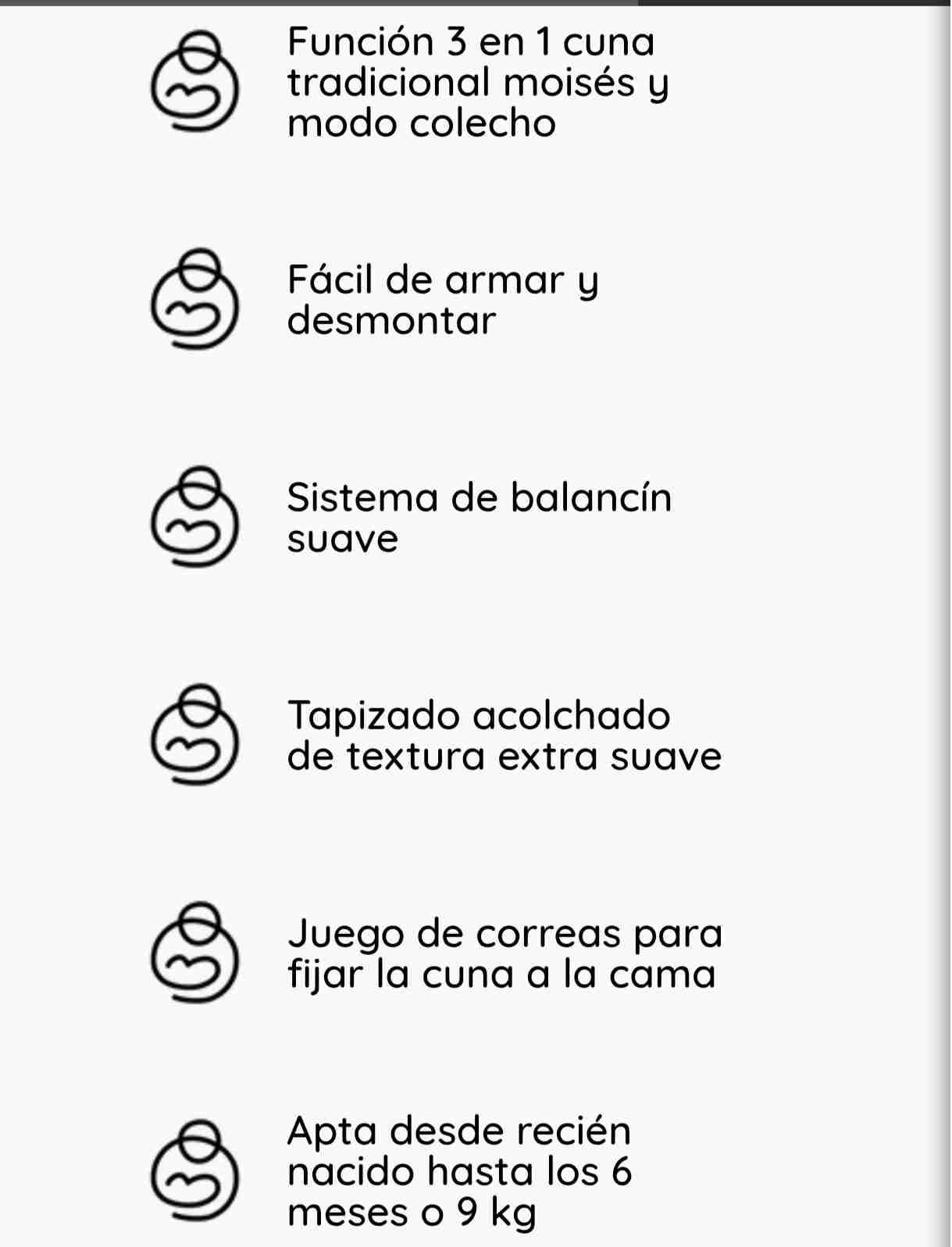 Cuna colecho con cojín de lactancia - miniatura 4