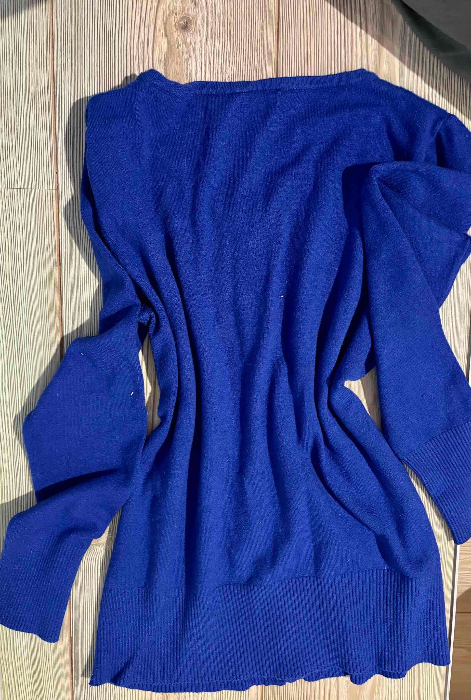 Cárdigan azul con botones Wados T-M - miniatura 2