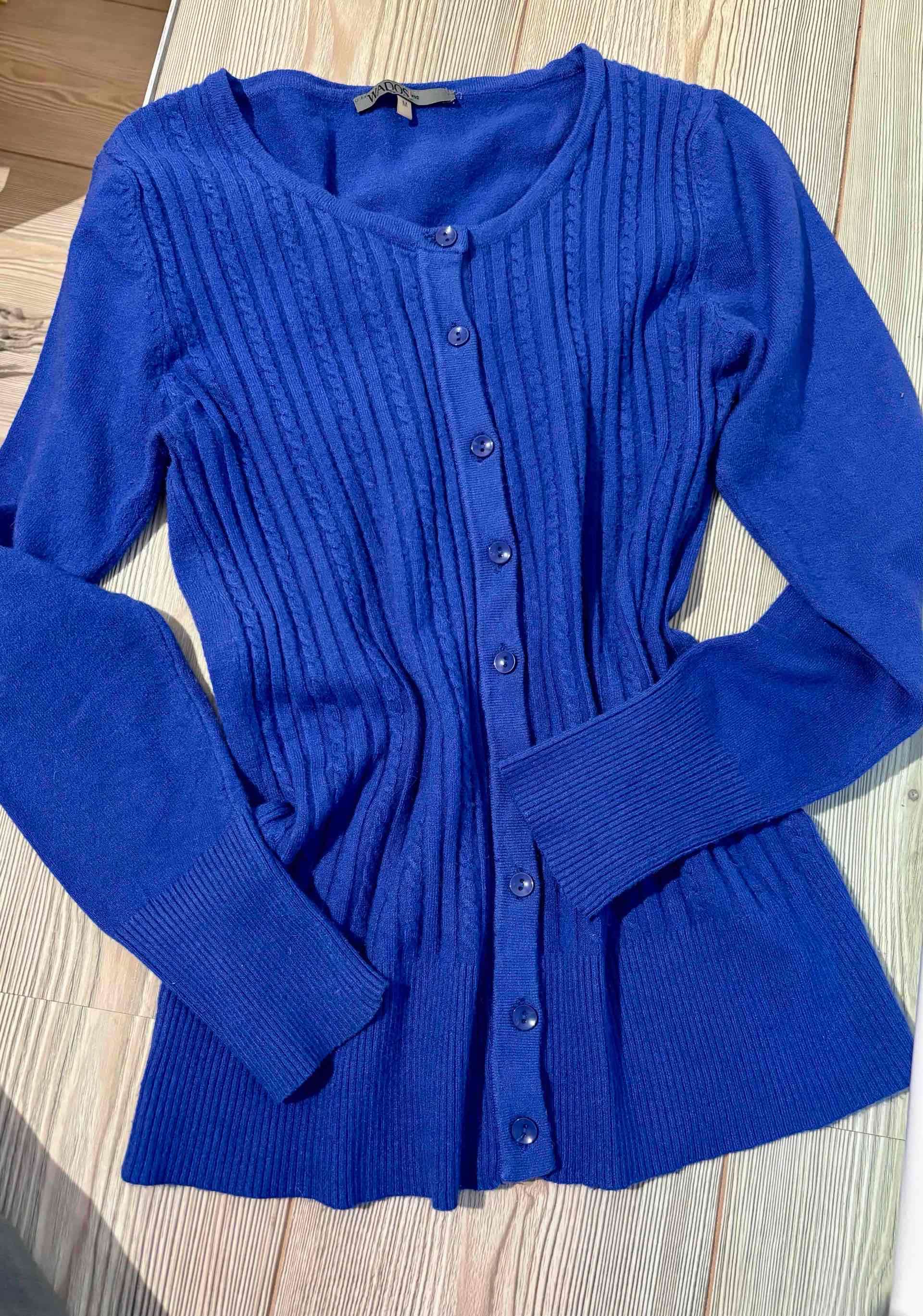 Cárdigan azul con botones Wados T-M - miniatura 4