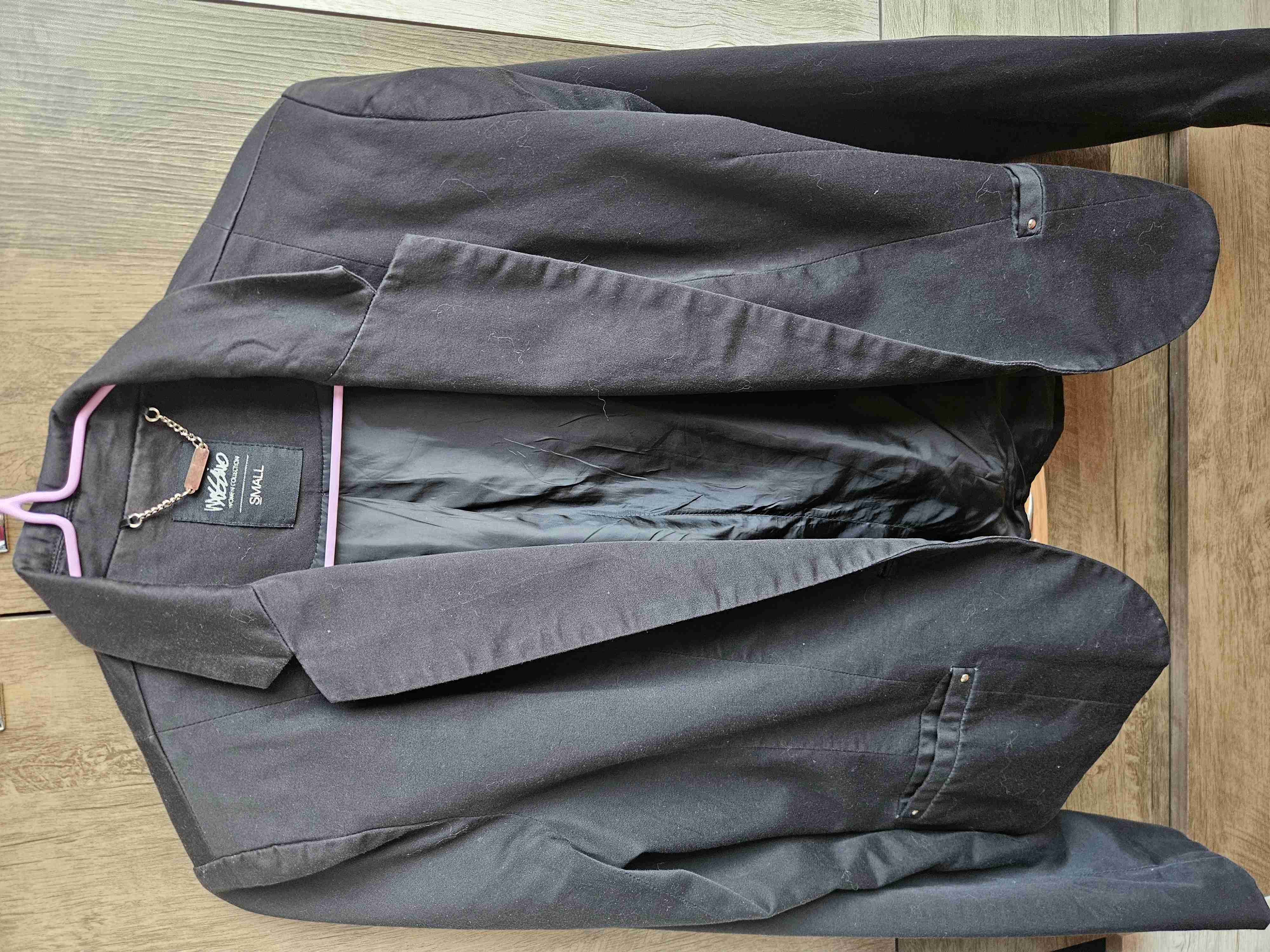 Blazer negro de mujer talla S - miniatura 1