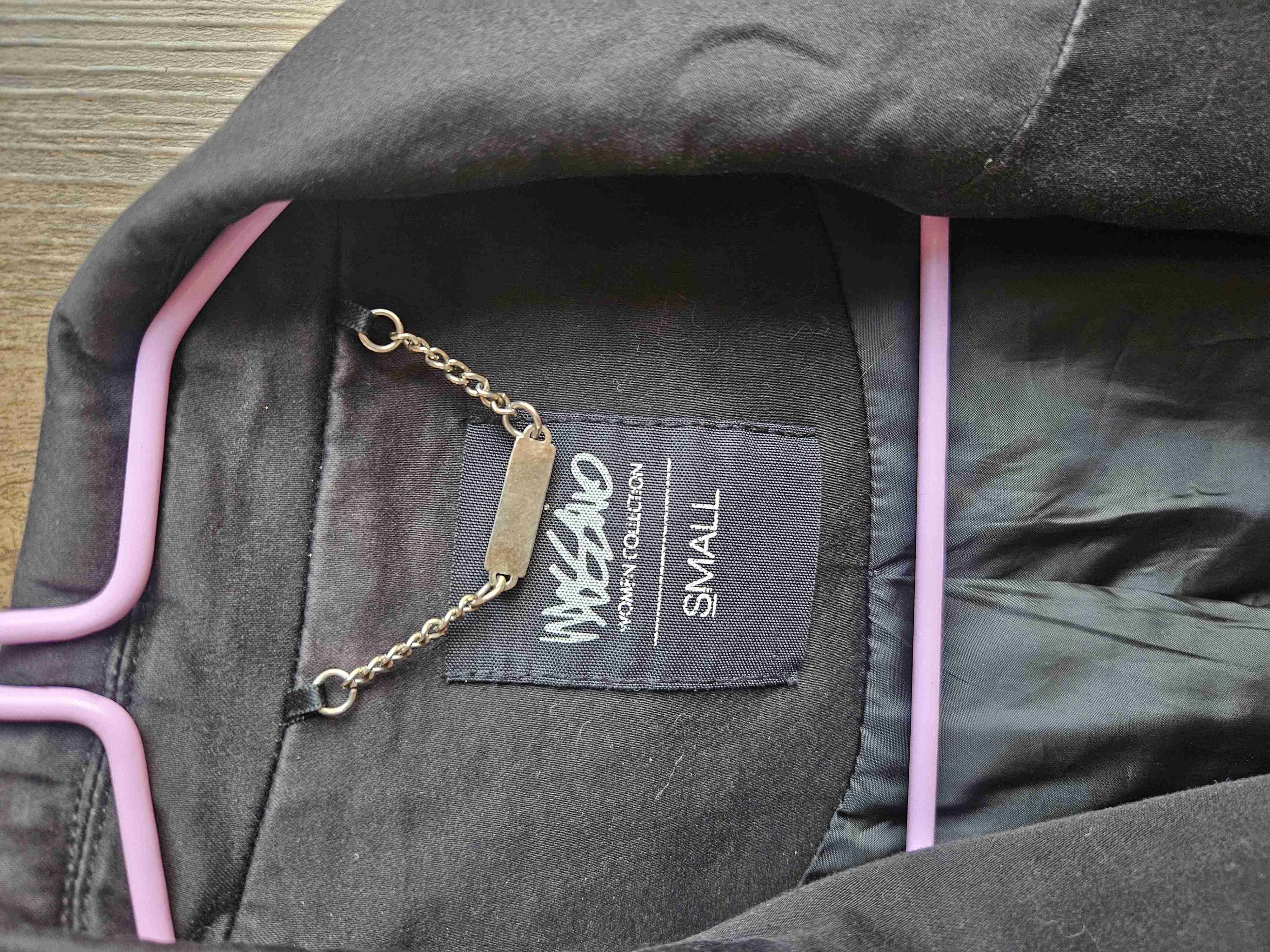 Blazer negro de mujer talla S - miniatura 2