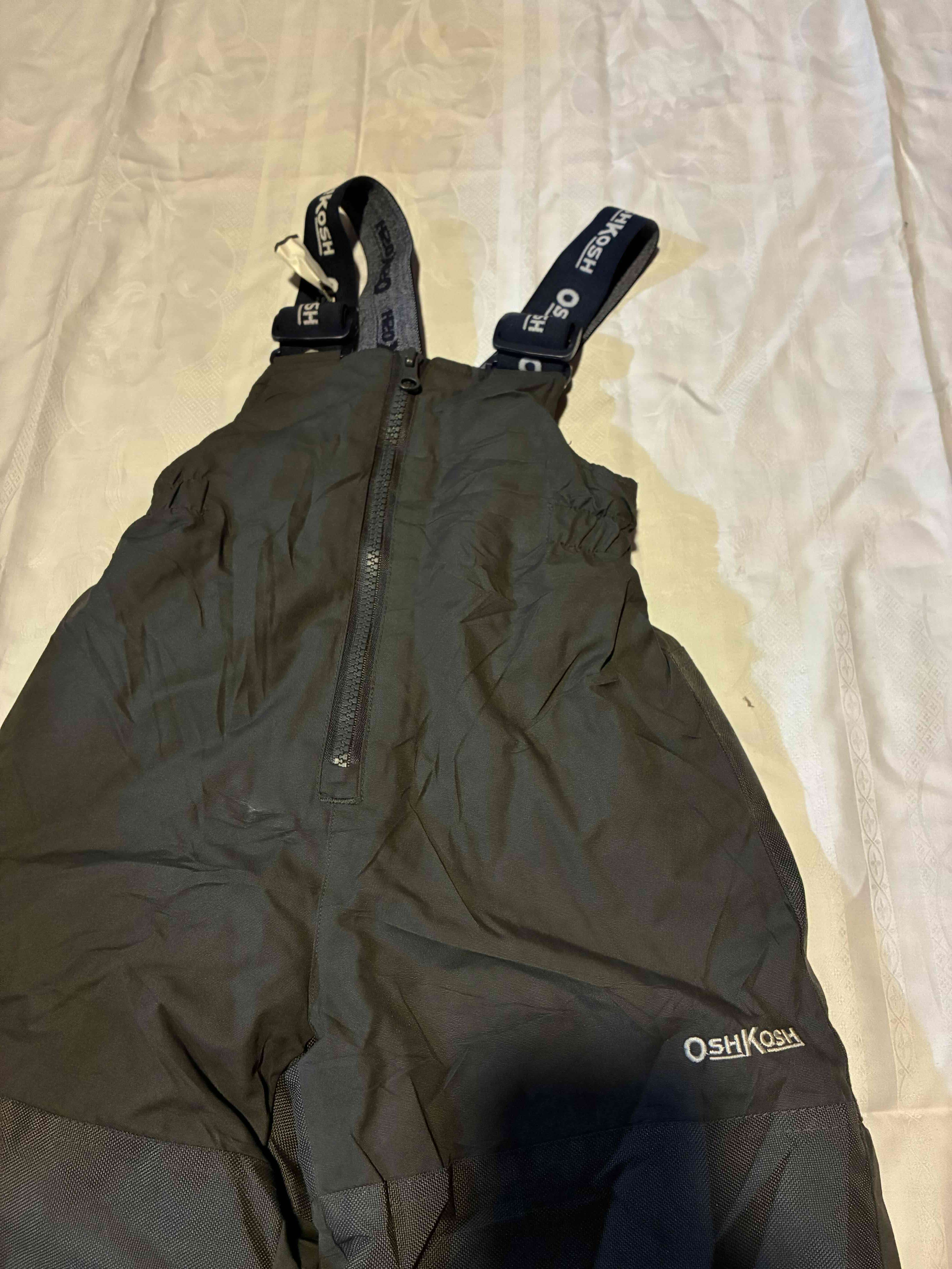 Pantalón impermeable infantil negro talla 2 - miniatura 2