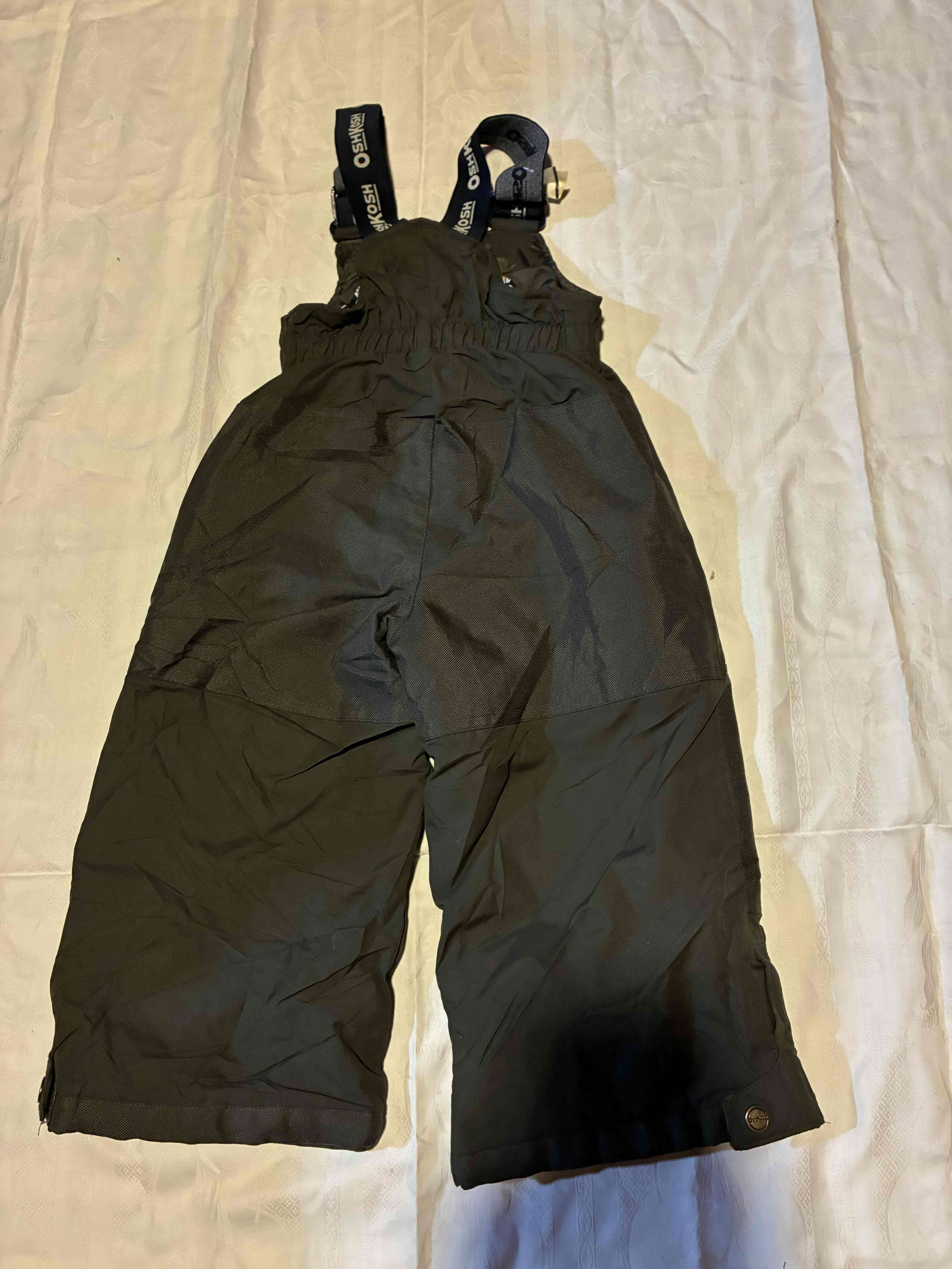 Pantalón impermeable infantil negro talla 2 - miniatura 3