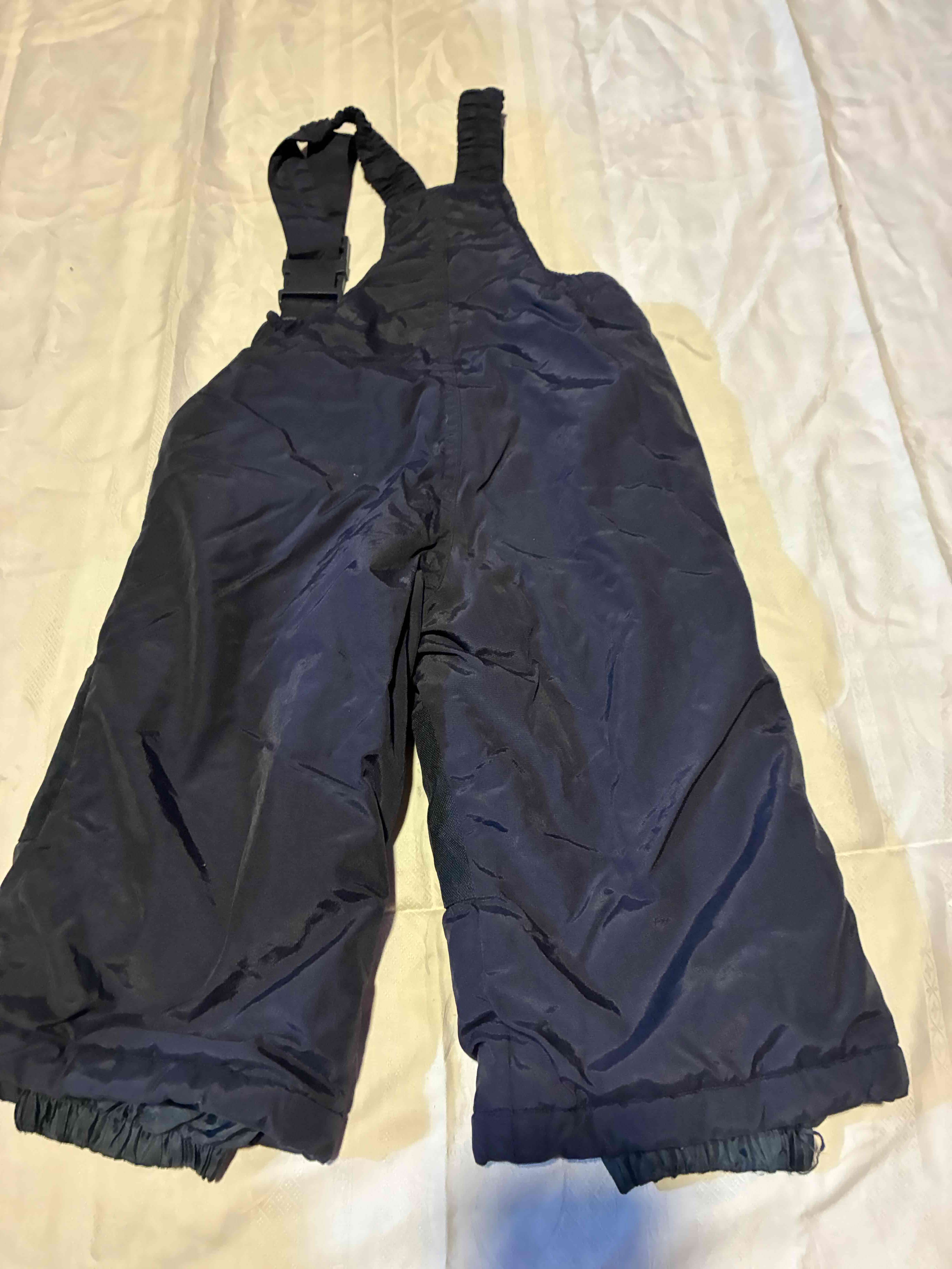 Pantalón nieve infantil negro talla 2 - miniatura 3