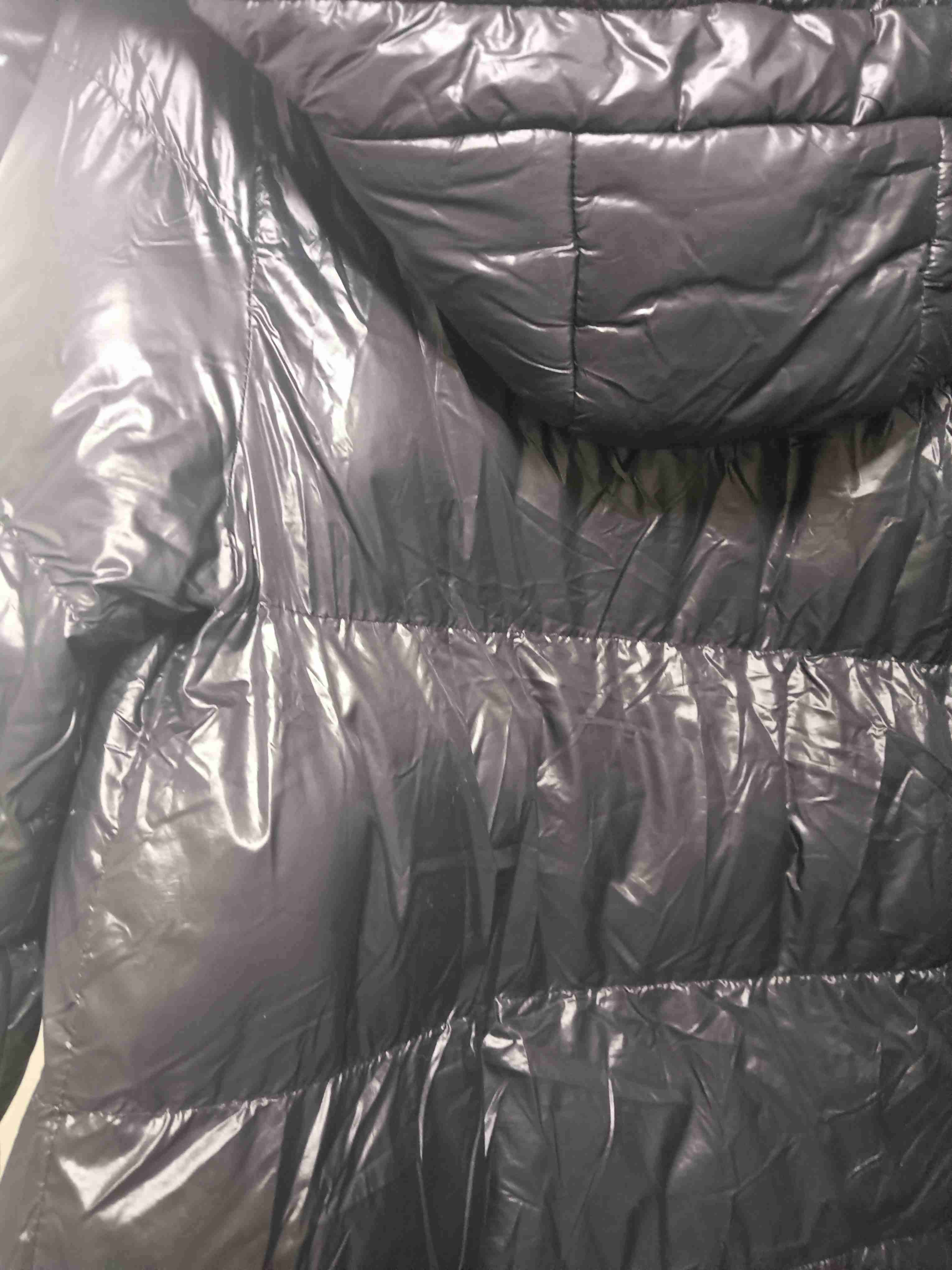 Parka negra Spalding con capucha - miniatura 4