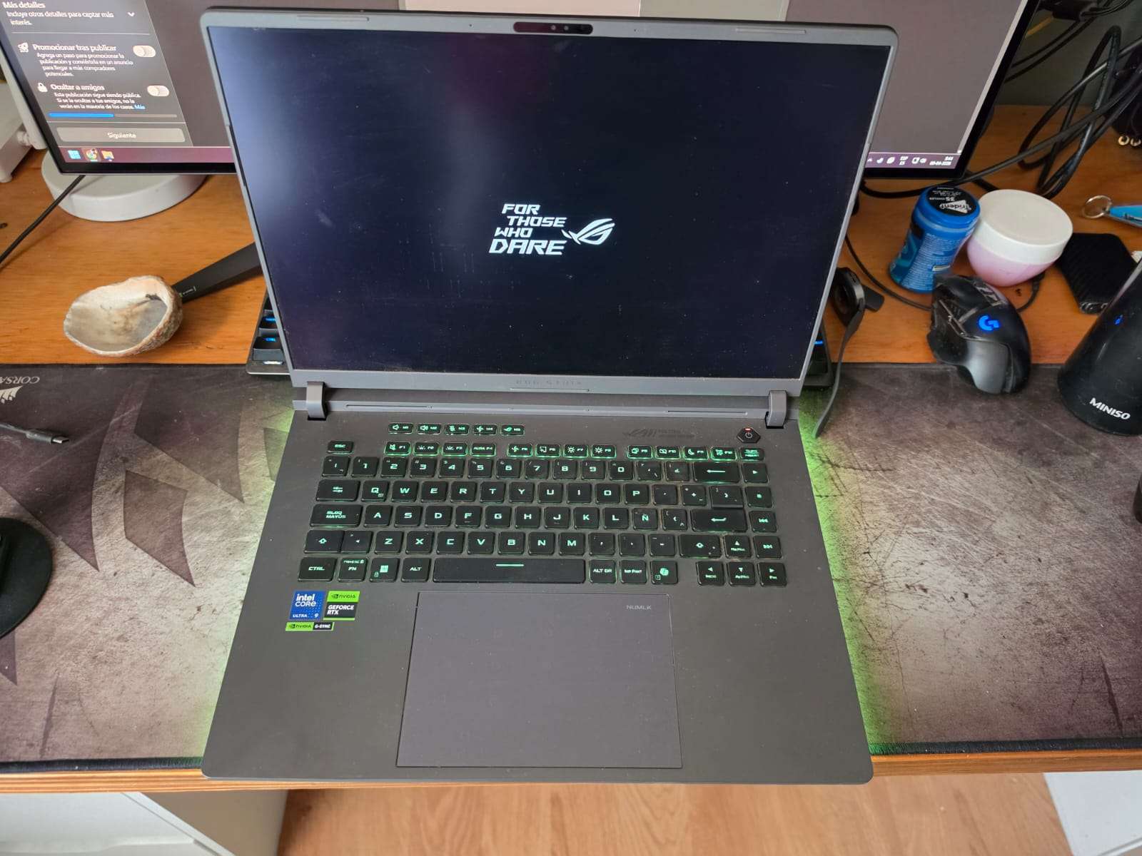 ASUS ROG Strix G16 (2025) – RTX 5070 Ti / 32GB RAM - miniatura 1