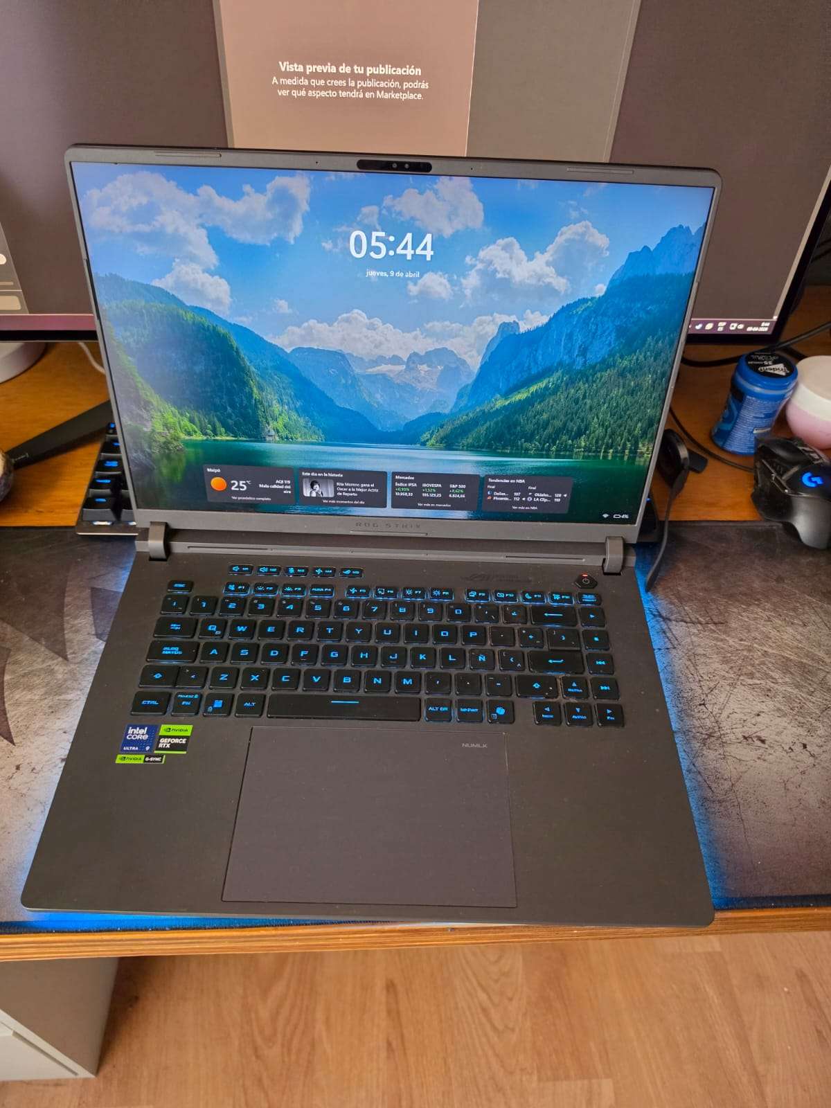 ASUS ROG Strix G16 (2025) – RTX 5070 Ti / 32GB RAM - miniatura 2