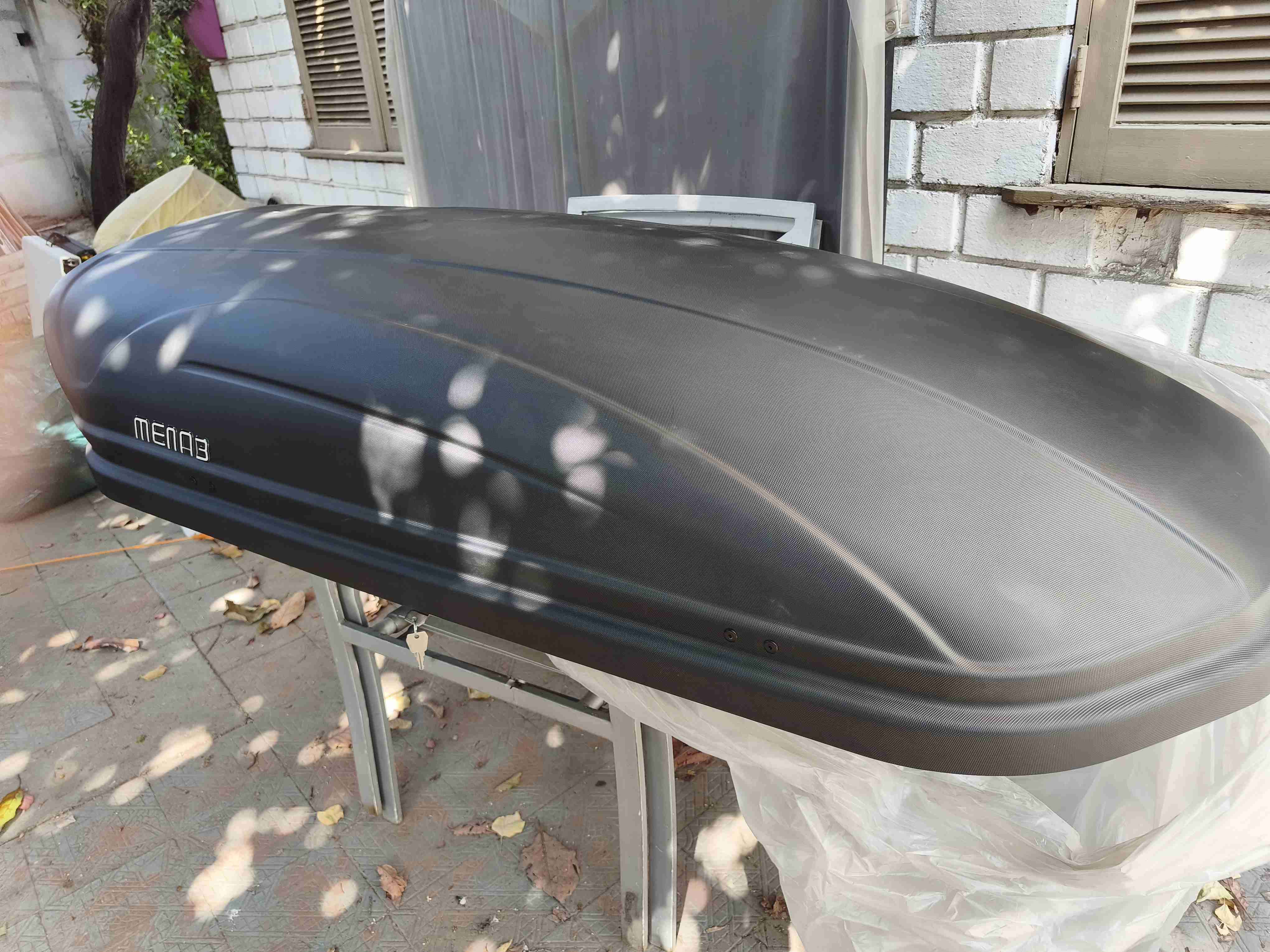 Baúl portaequipaje de techo negro - miniatura 6