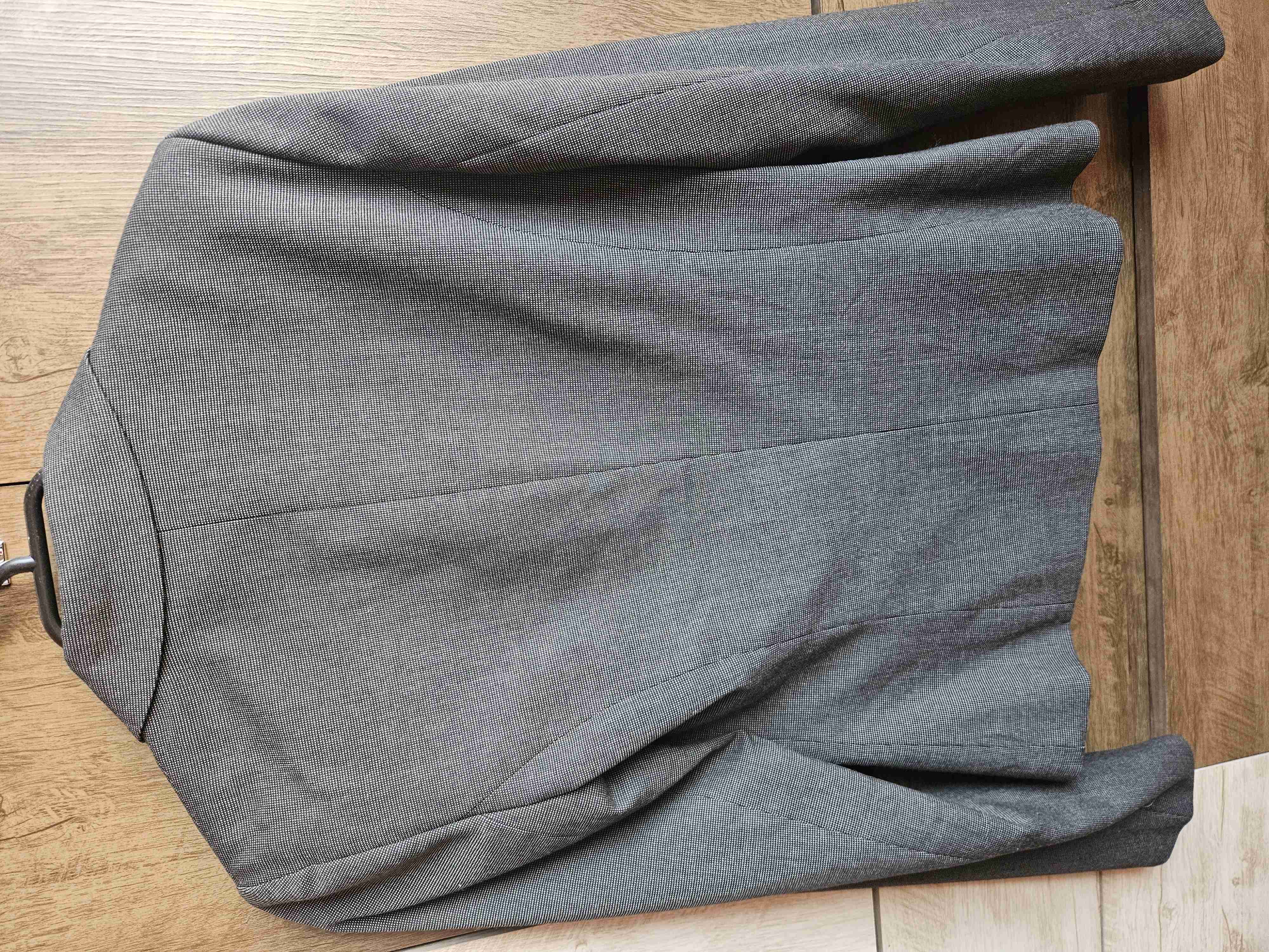 Blazer gris tejido fino - miniatura 4