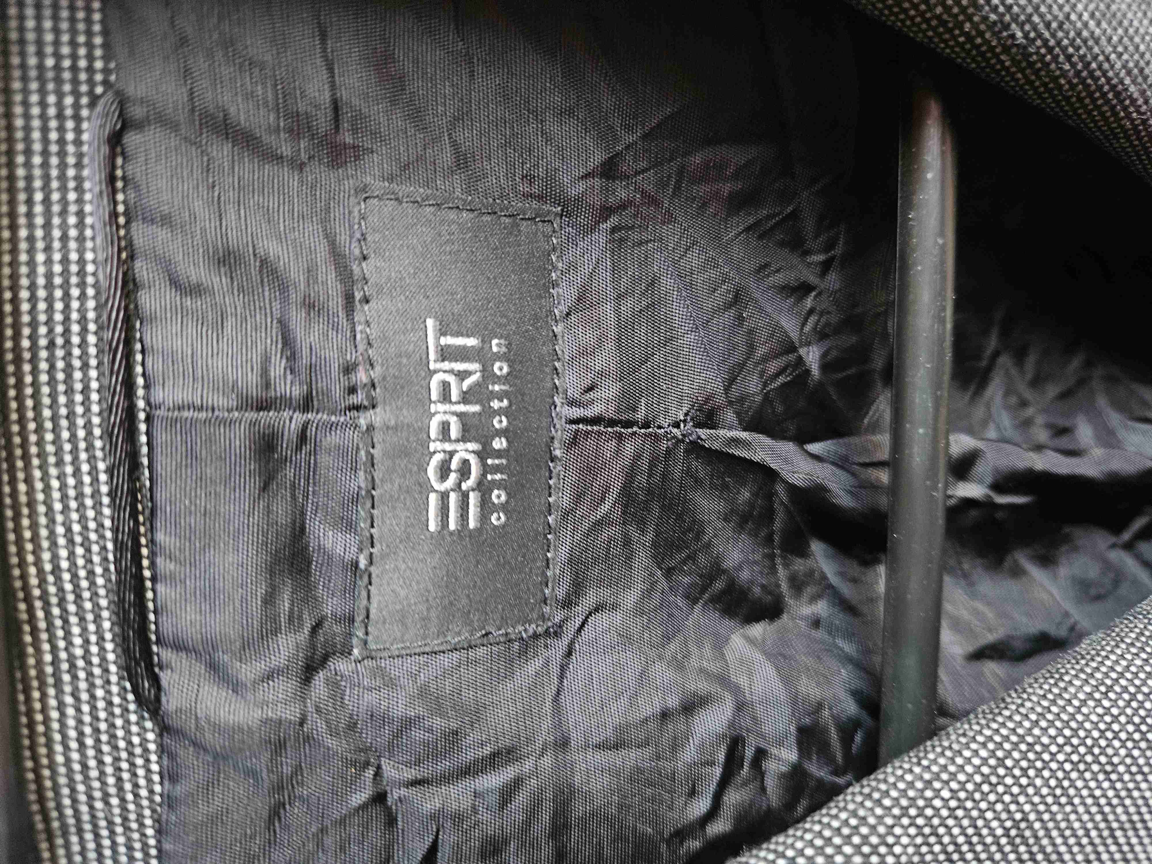 Blazer gris tejido fino - miniatura 5