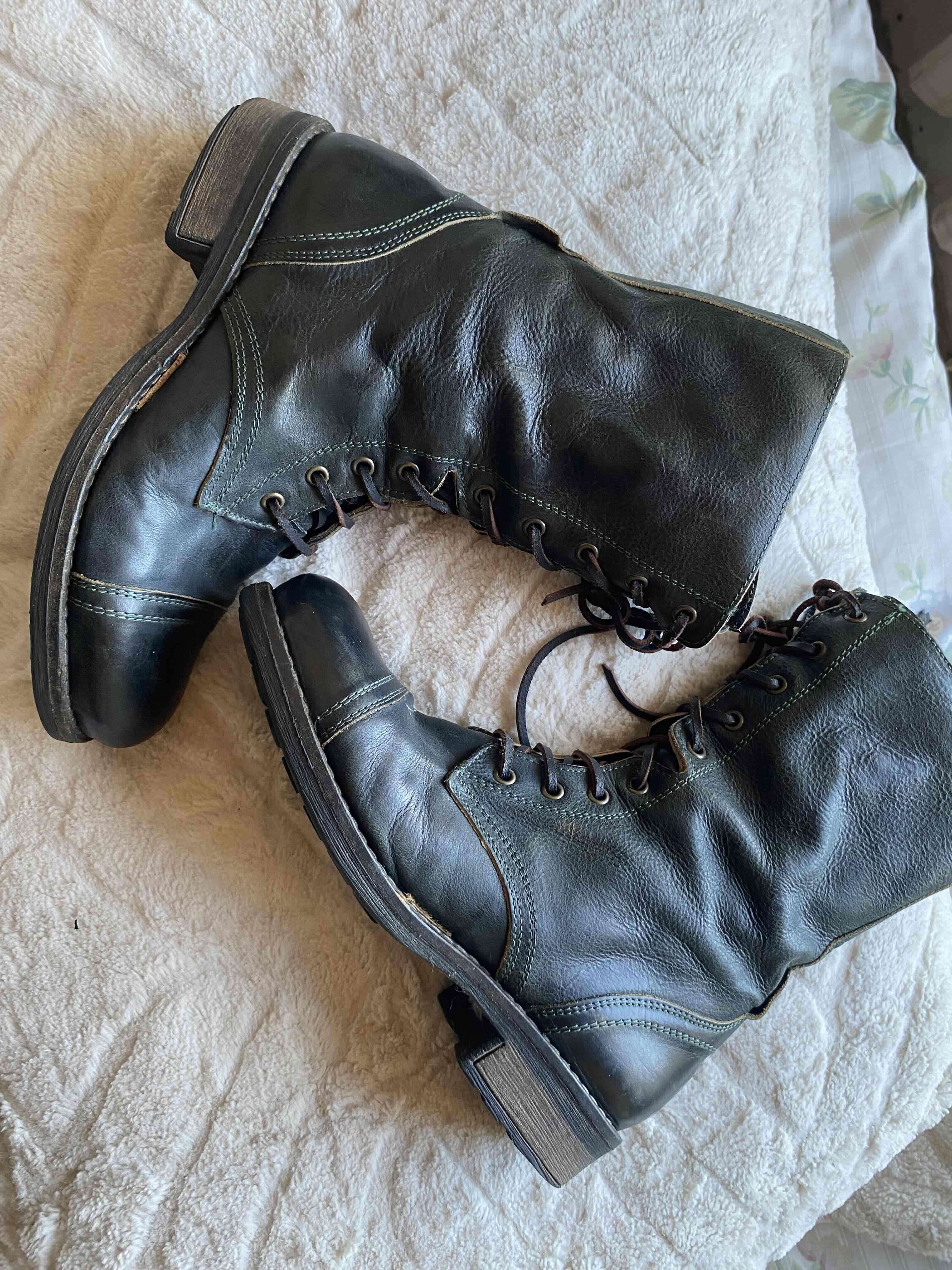 Botas de cuero negras - 2