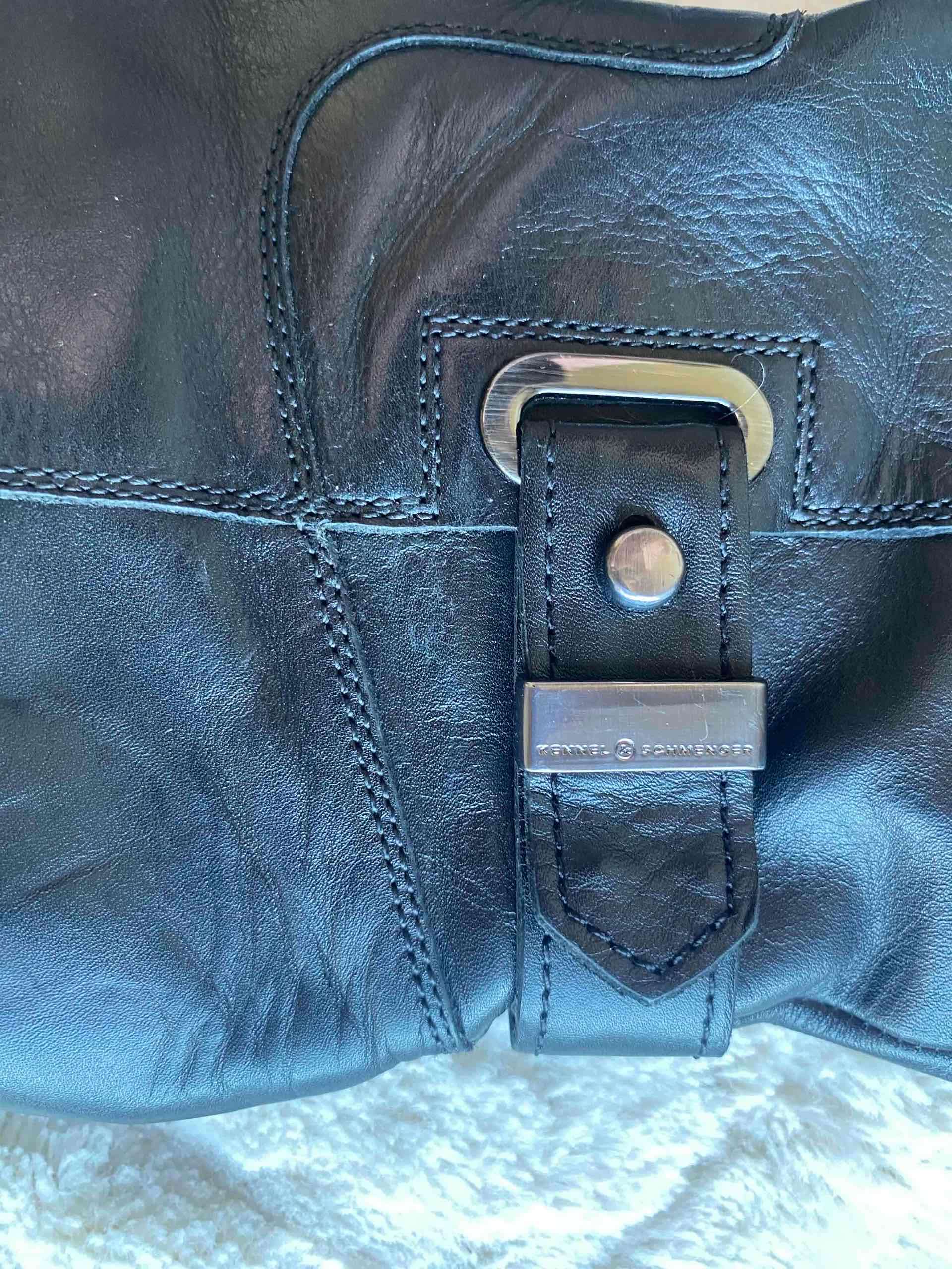 Botas de cuero negras altas - miniatura 2