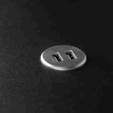 Escritorio gaming rojo y negro - miniatura 3