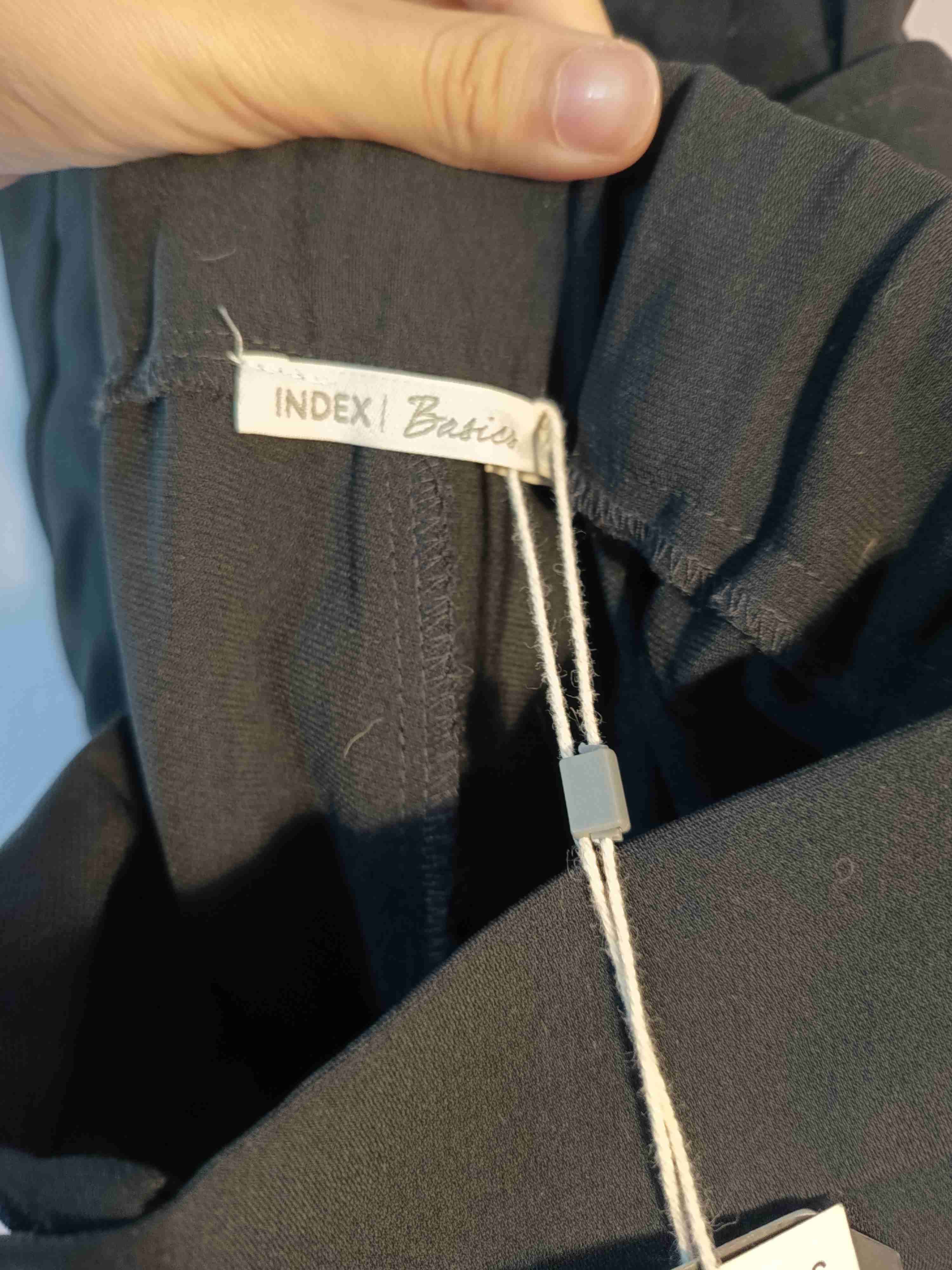 Pantalones de tela cargo negros - miniatura 6