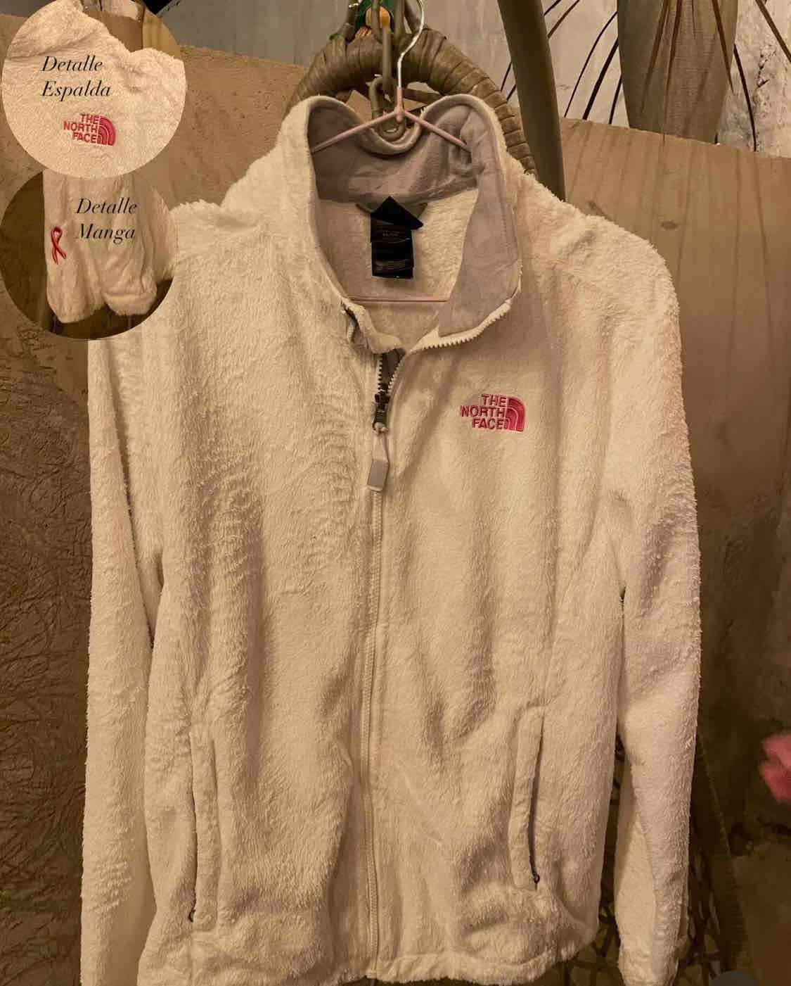 Chaqueta polar blanca The North Face - miniatura 4