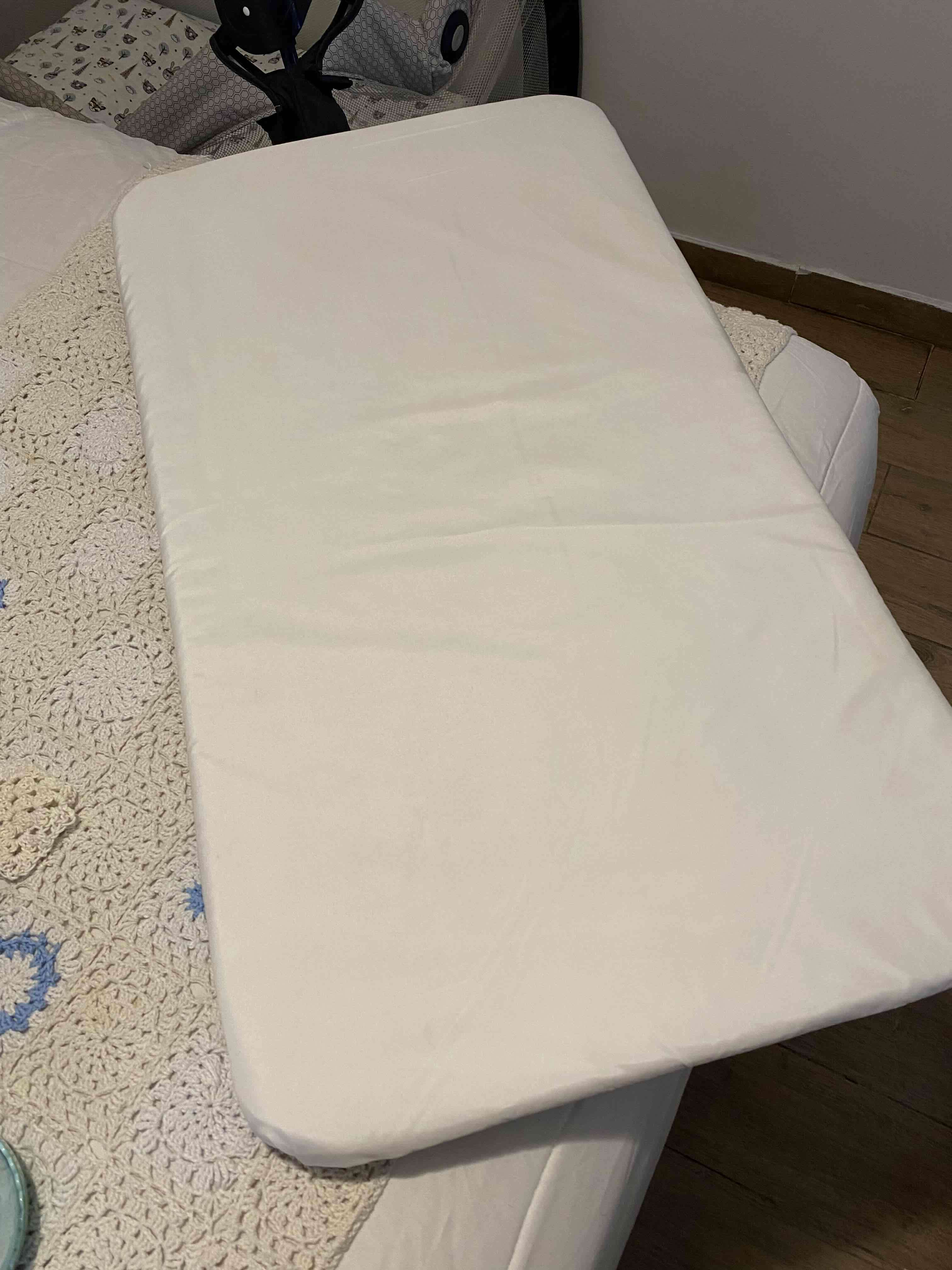 Cuna colecho gris con estrellas - miniatura 4