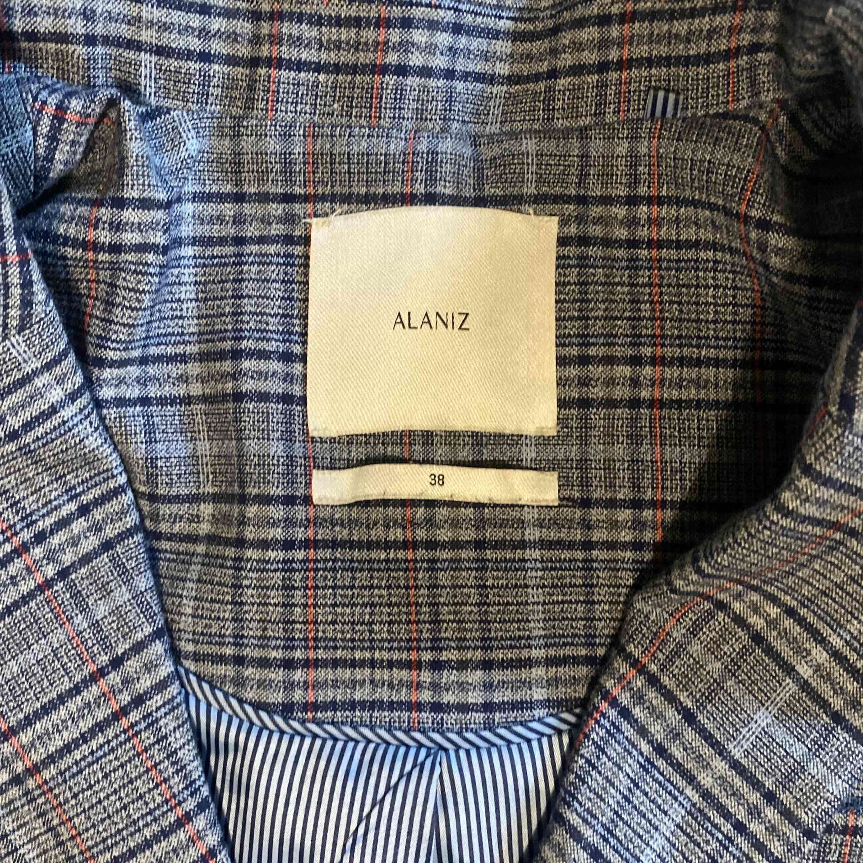 Blazer a cuadros doble botonadura - Alaniz - miniatura 2