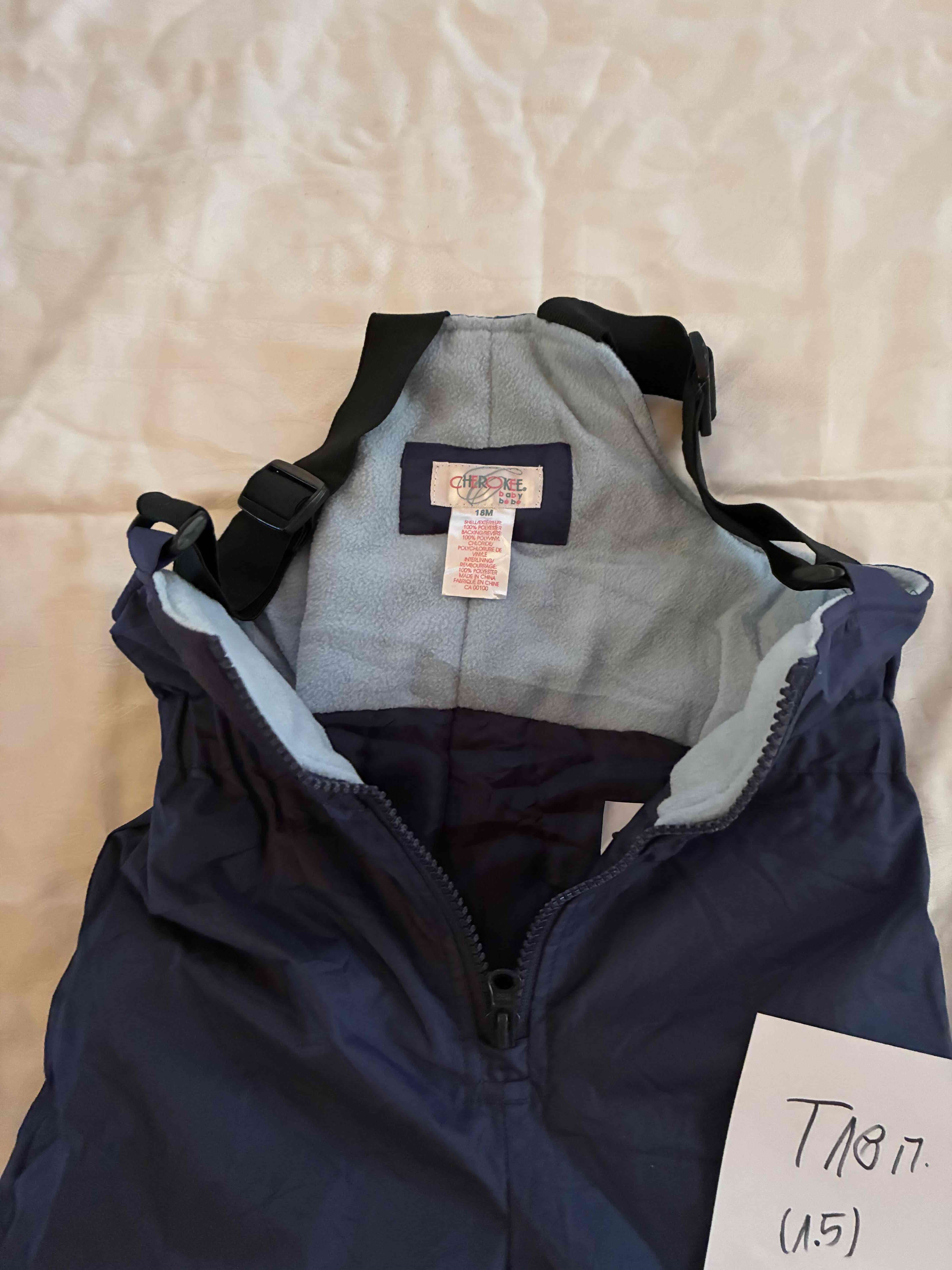 Jardinera nieve unisex talla 18 meses - miniatura 2