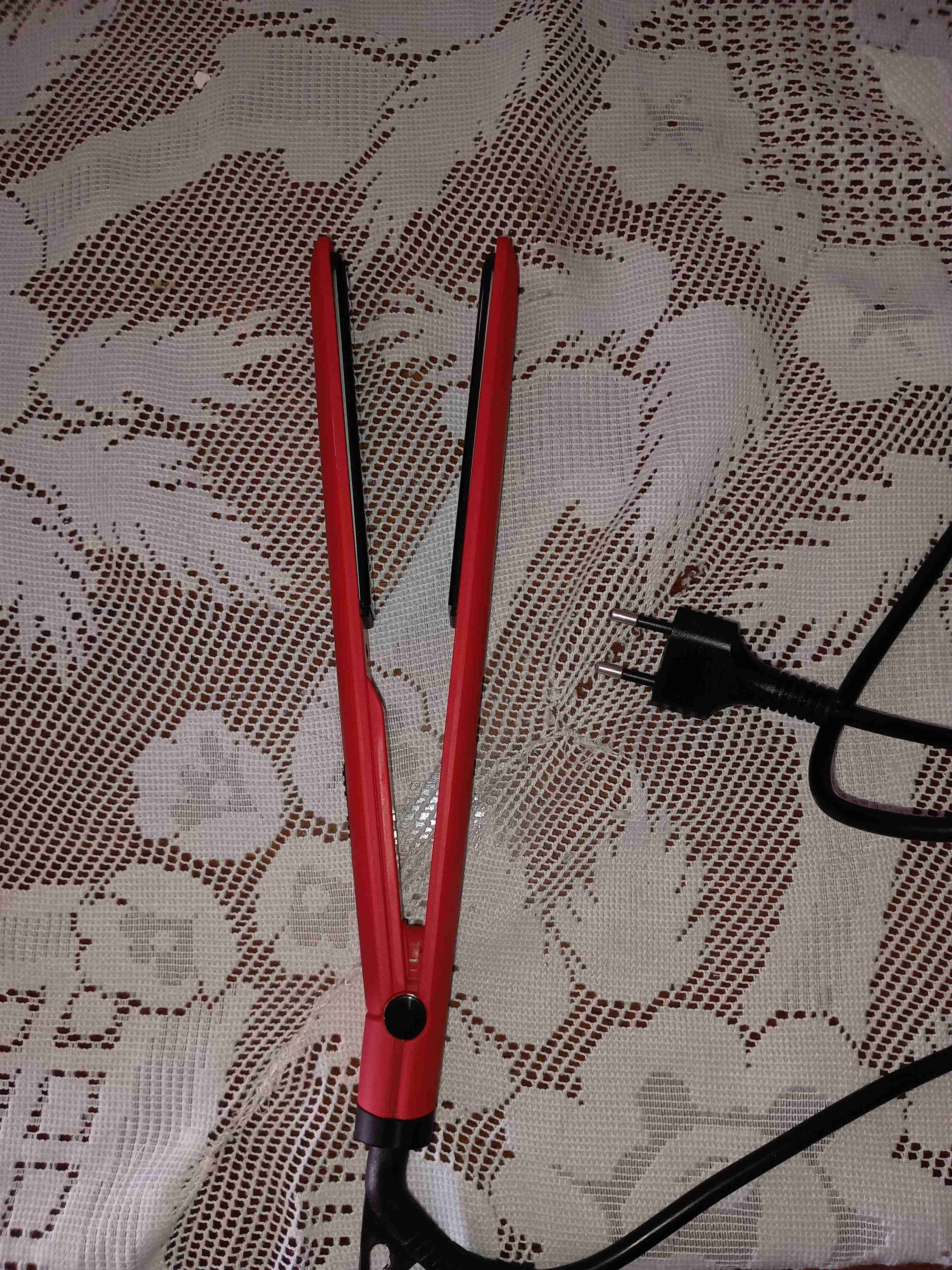 Cepillo alisador eléctrico rosa - miniatura 4