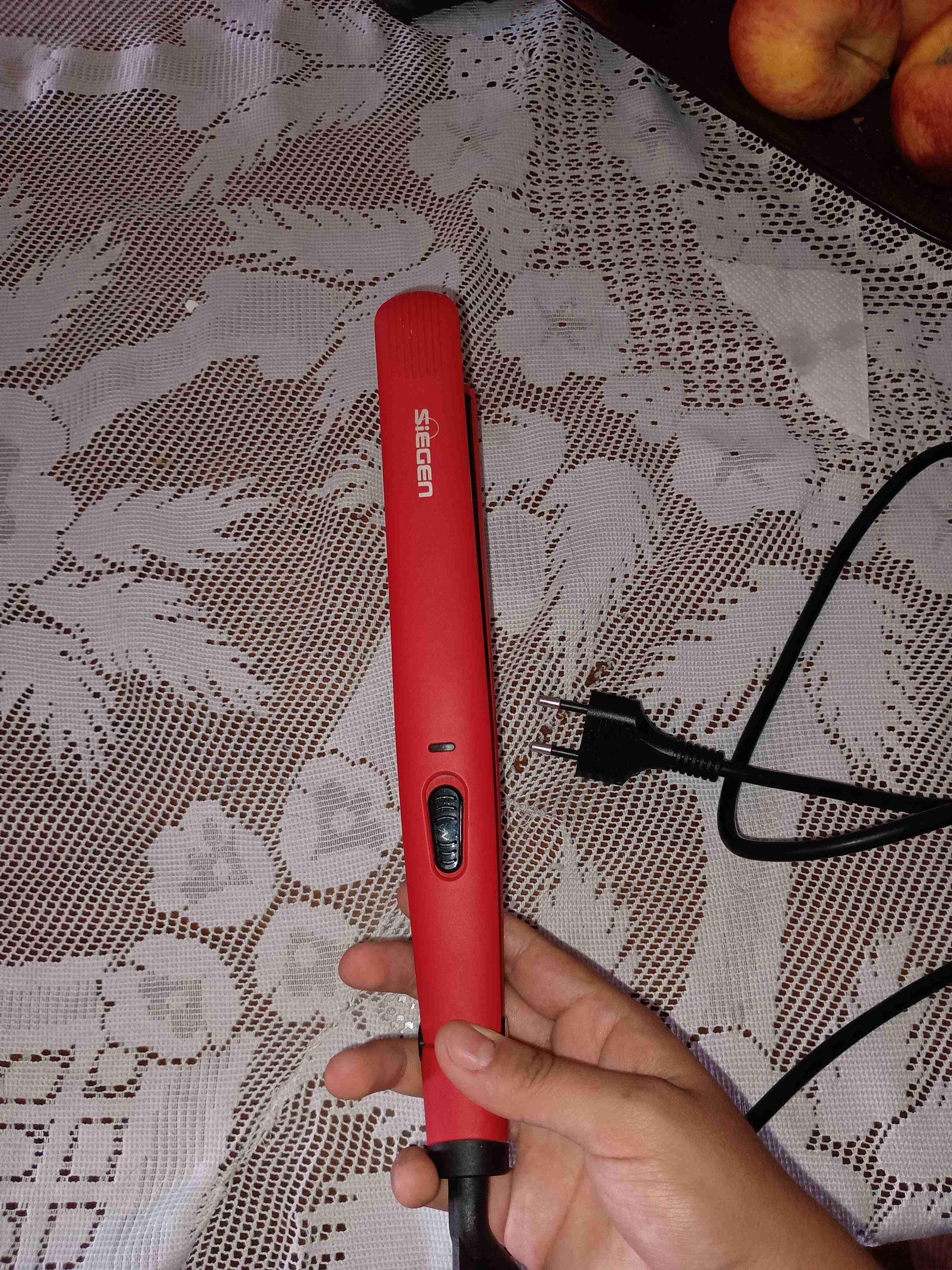 Cepillo alisador eléctrico rosa - miniatura 5