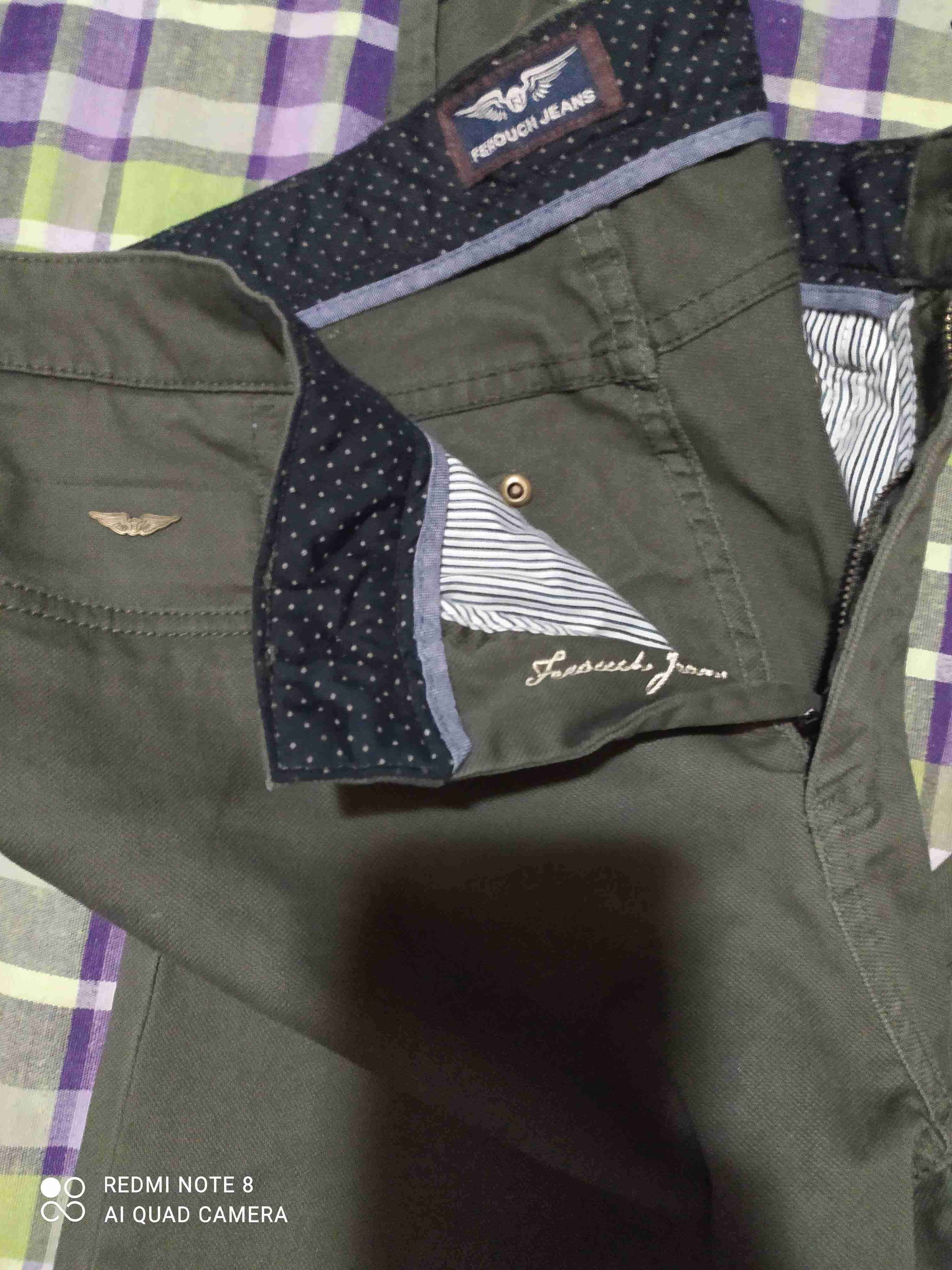 Pantalón verde casual - miniatura 2