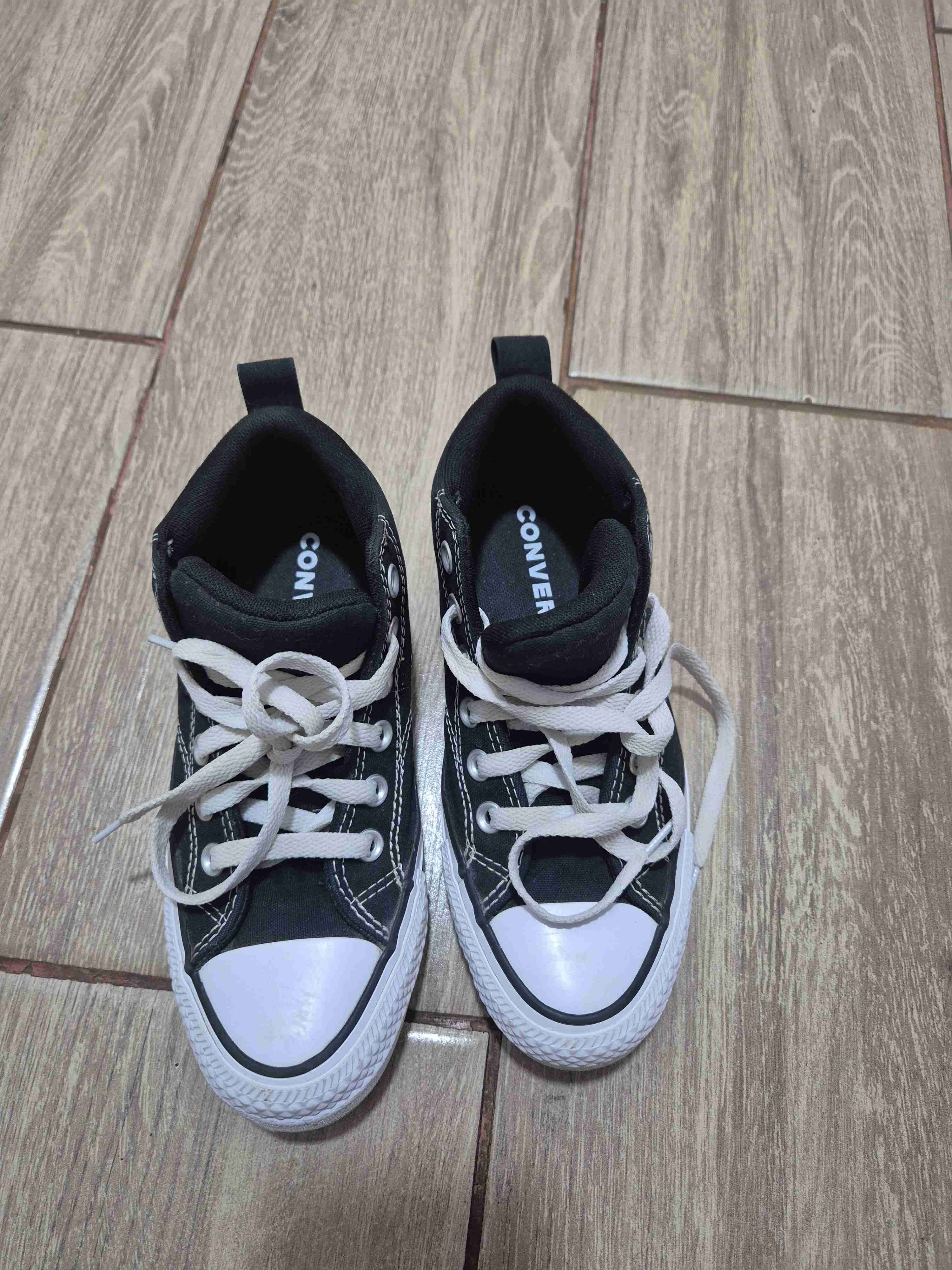 Zapatillas negras Converse - 1