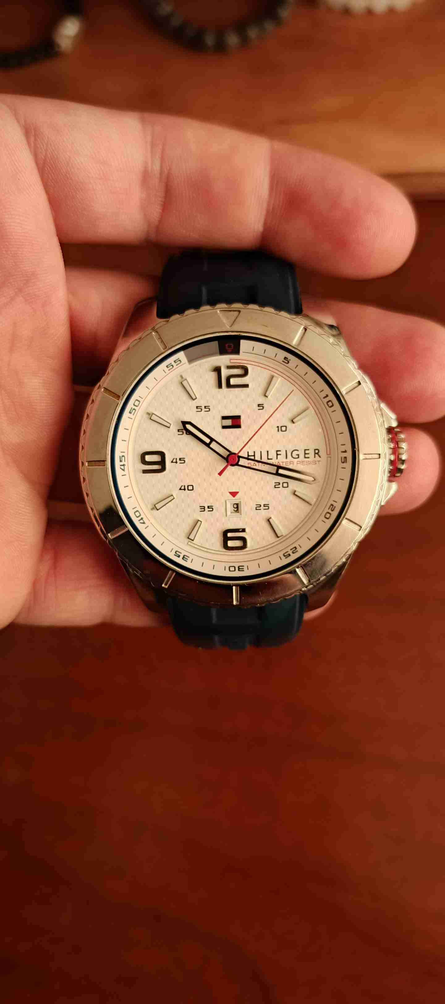 Reloj pulsera plateado Hilfiger - 1