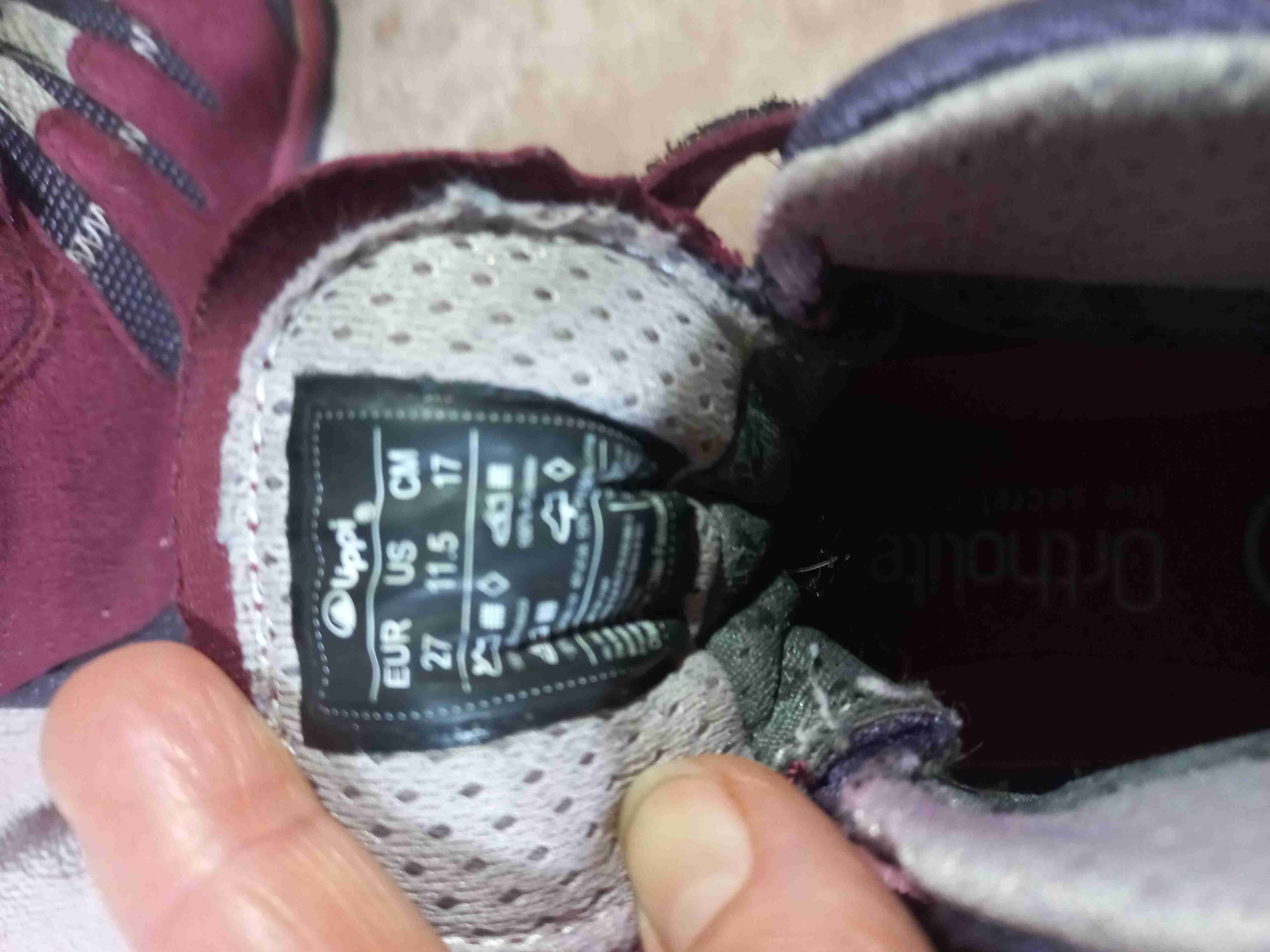 Botines infantiles lippi burdeos niños - miniatura 2