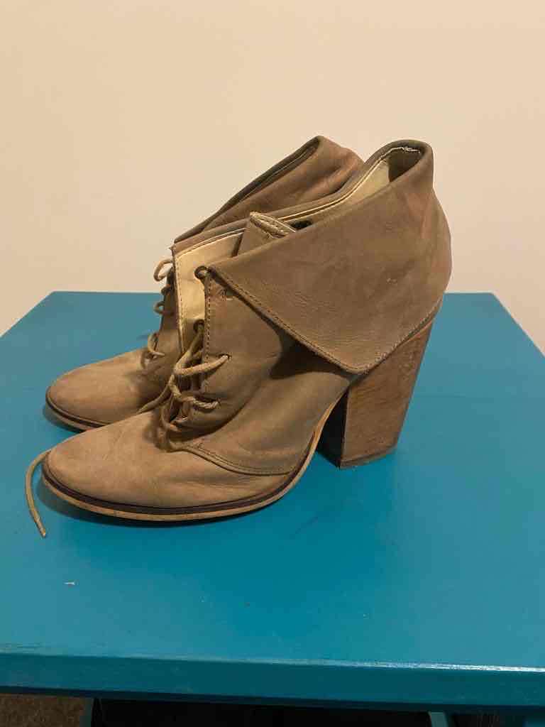 Zapato👢Café claro 100% Cuero