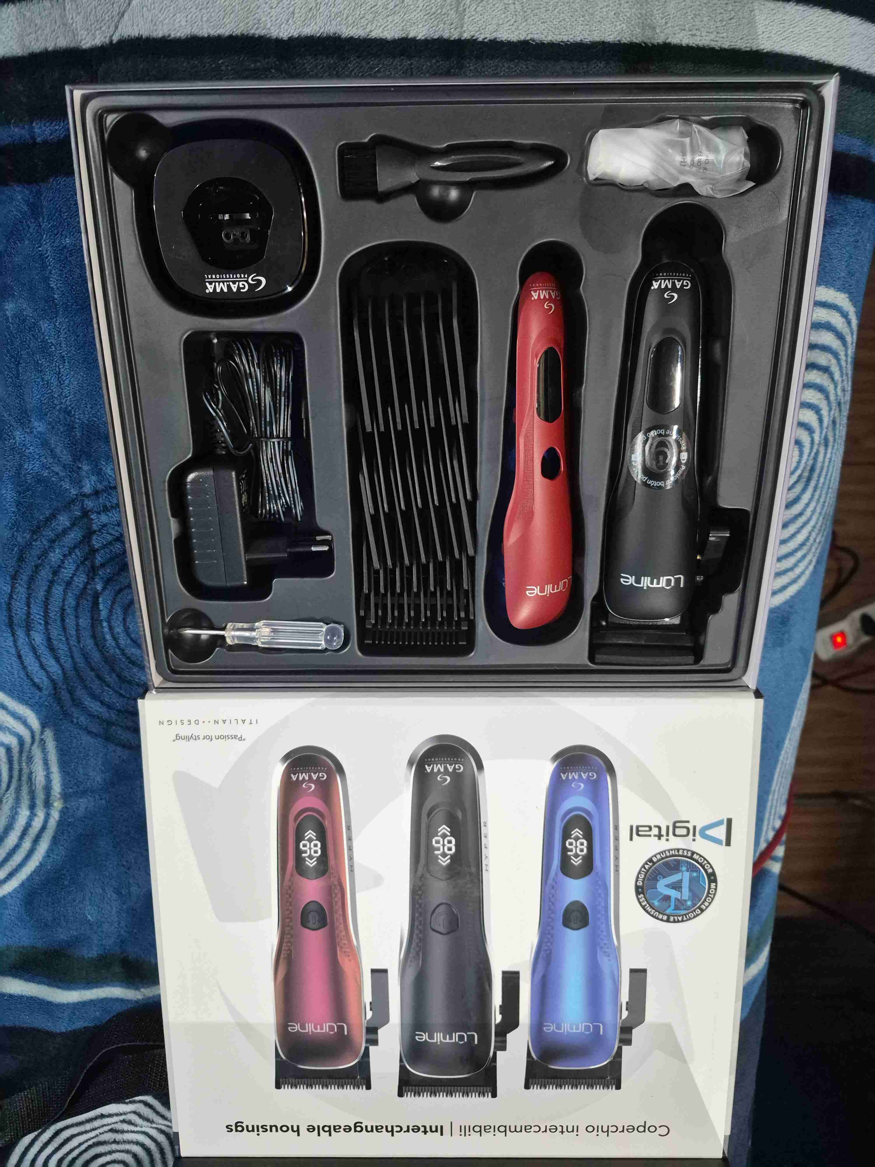 Set de cortadores de cabello Gama - miniatura 1