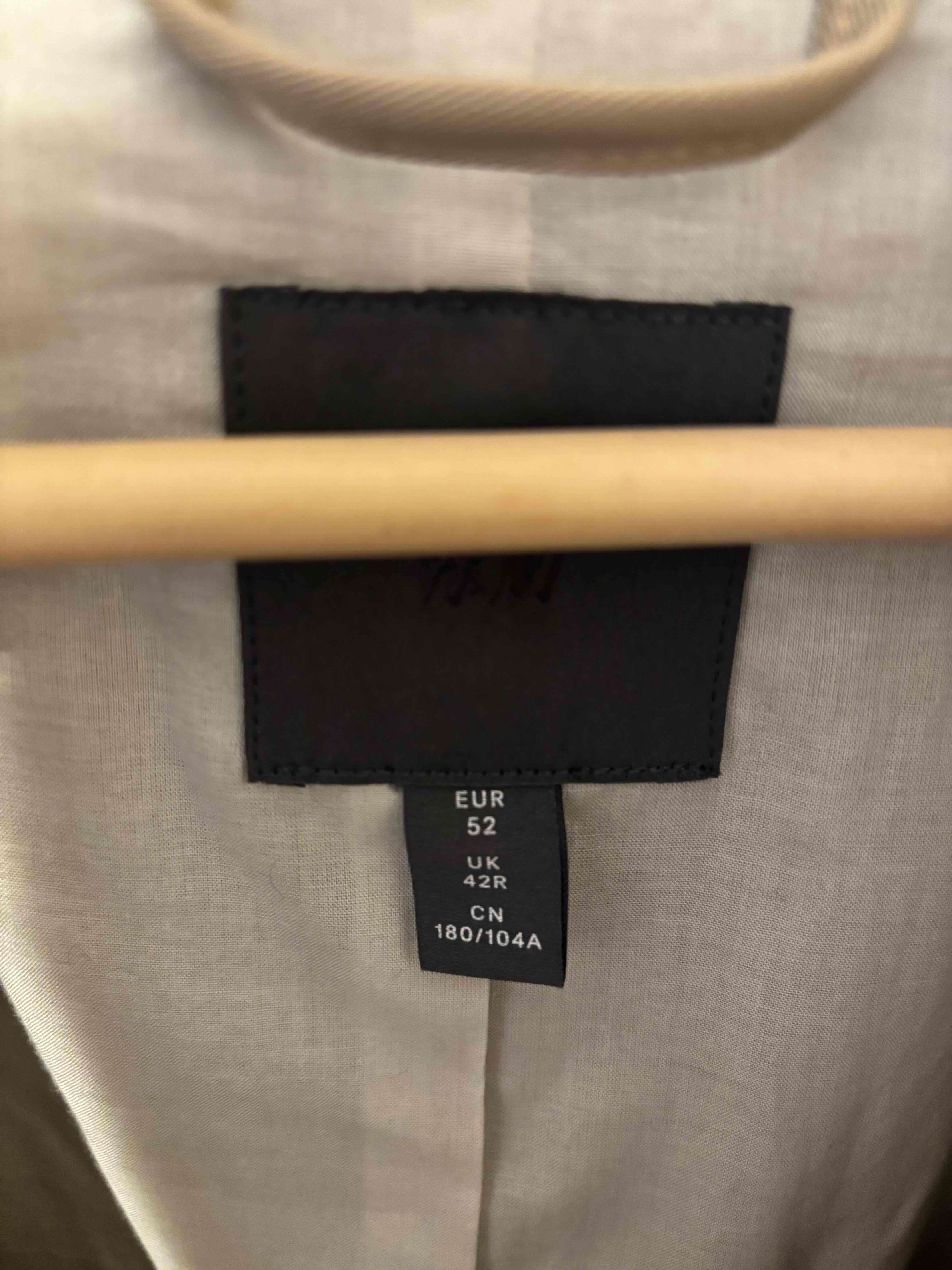 Abrigo trench beige largo - miniatura 2