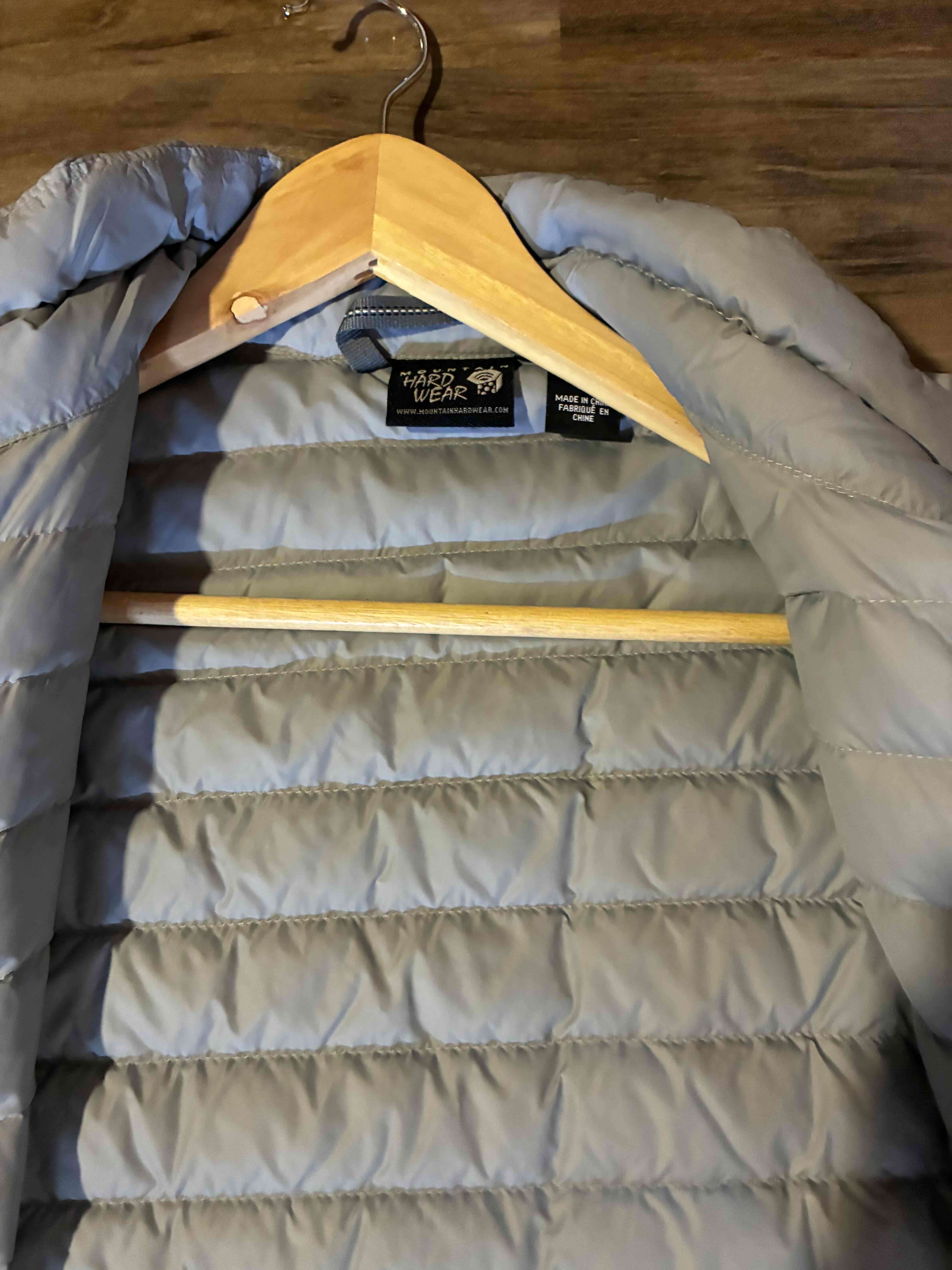 Chaqueta gris mujer marca mountain talla S - 3