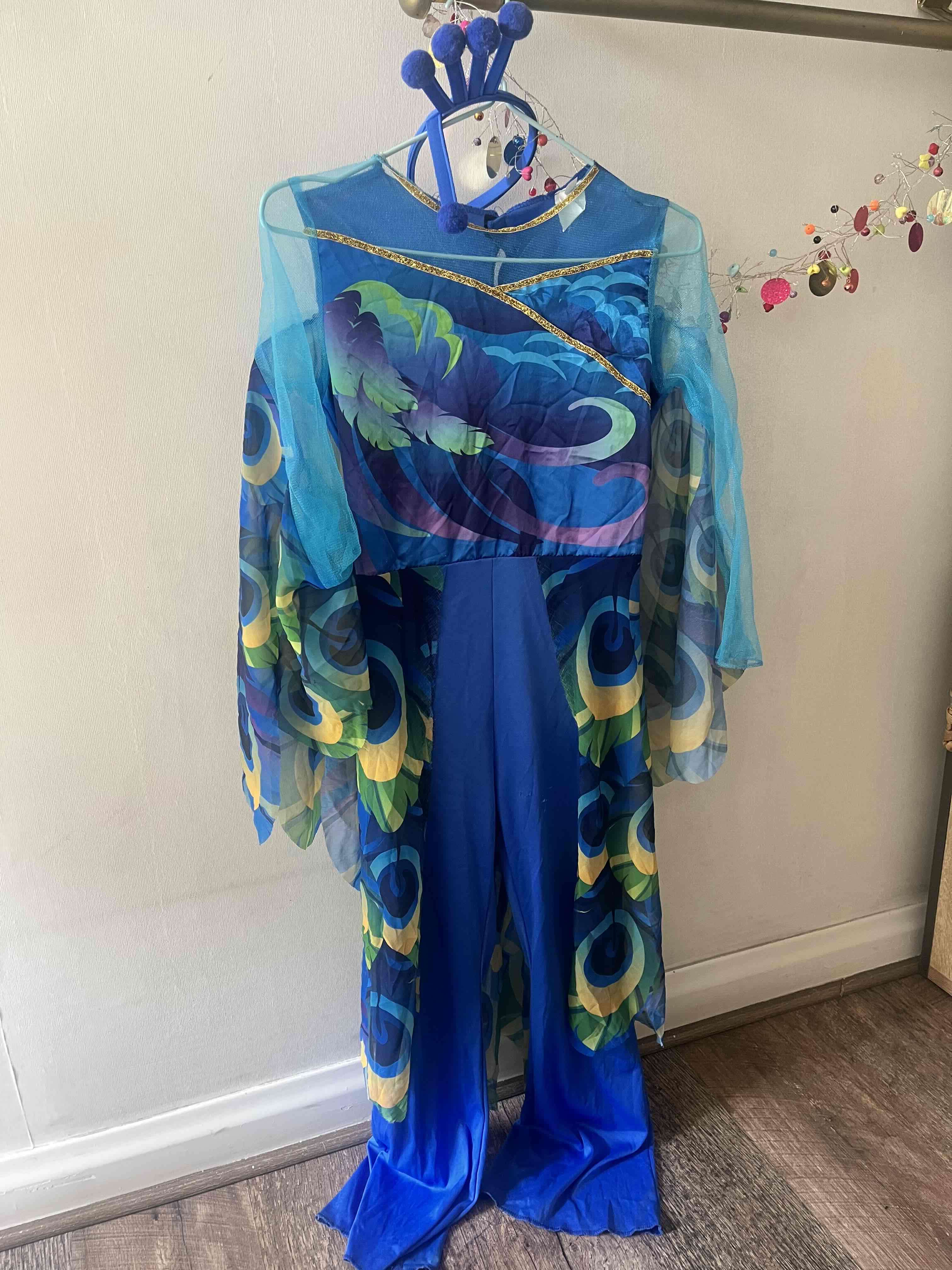 Disfraz de pavo real - miniatura 2