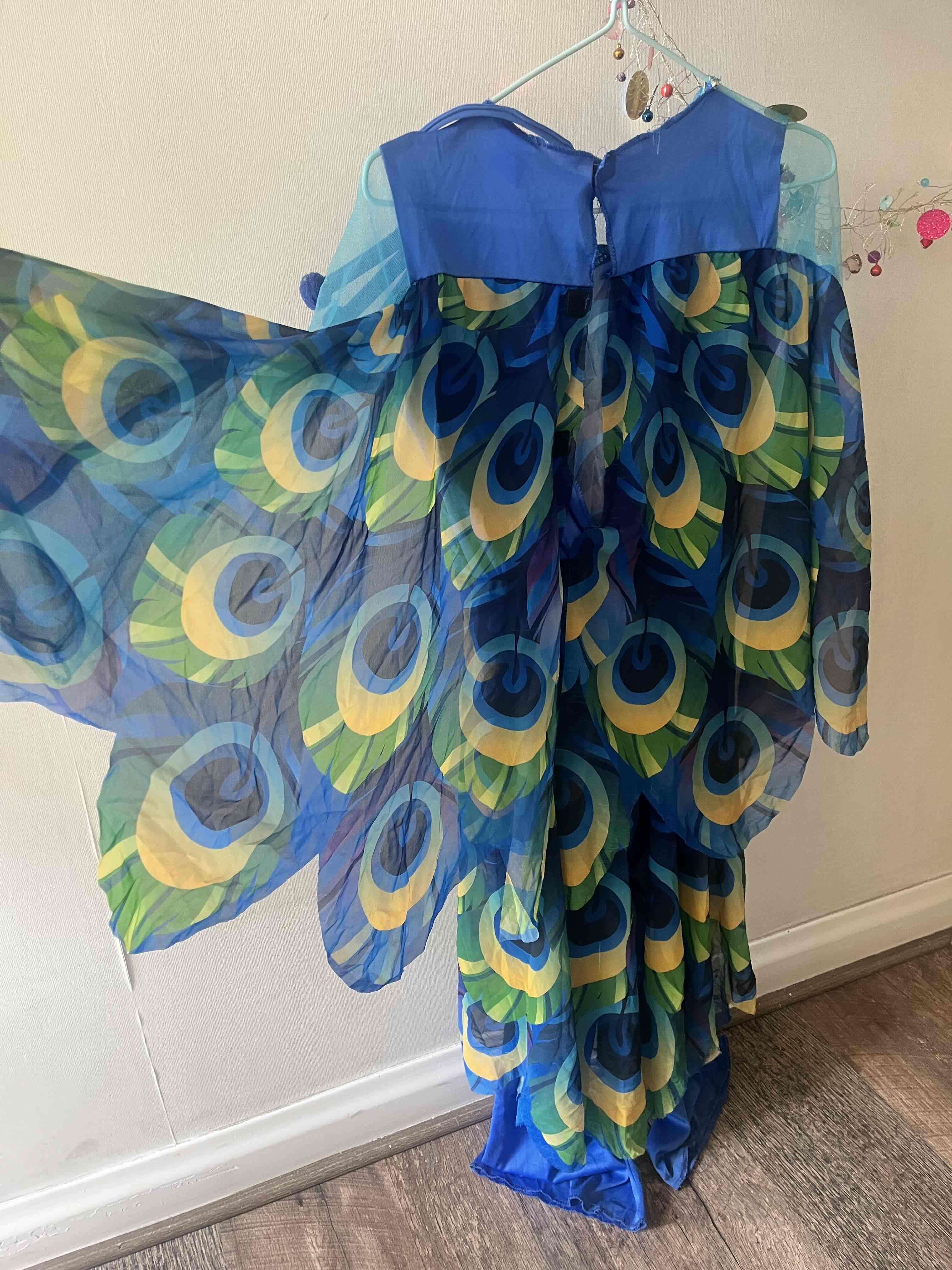 Disfraz de pavo real - miniatura 3