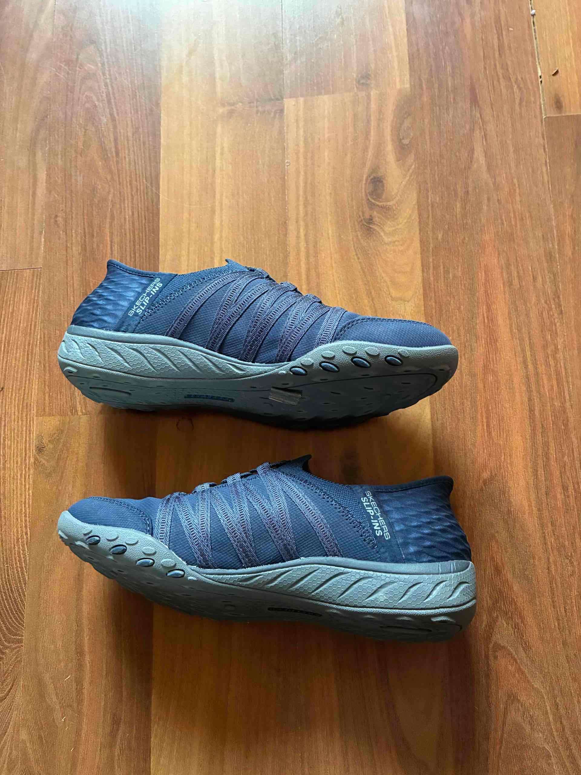 Zapatillas azules Skechers Slip-Ins talla 37.5 - miniatura 2