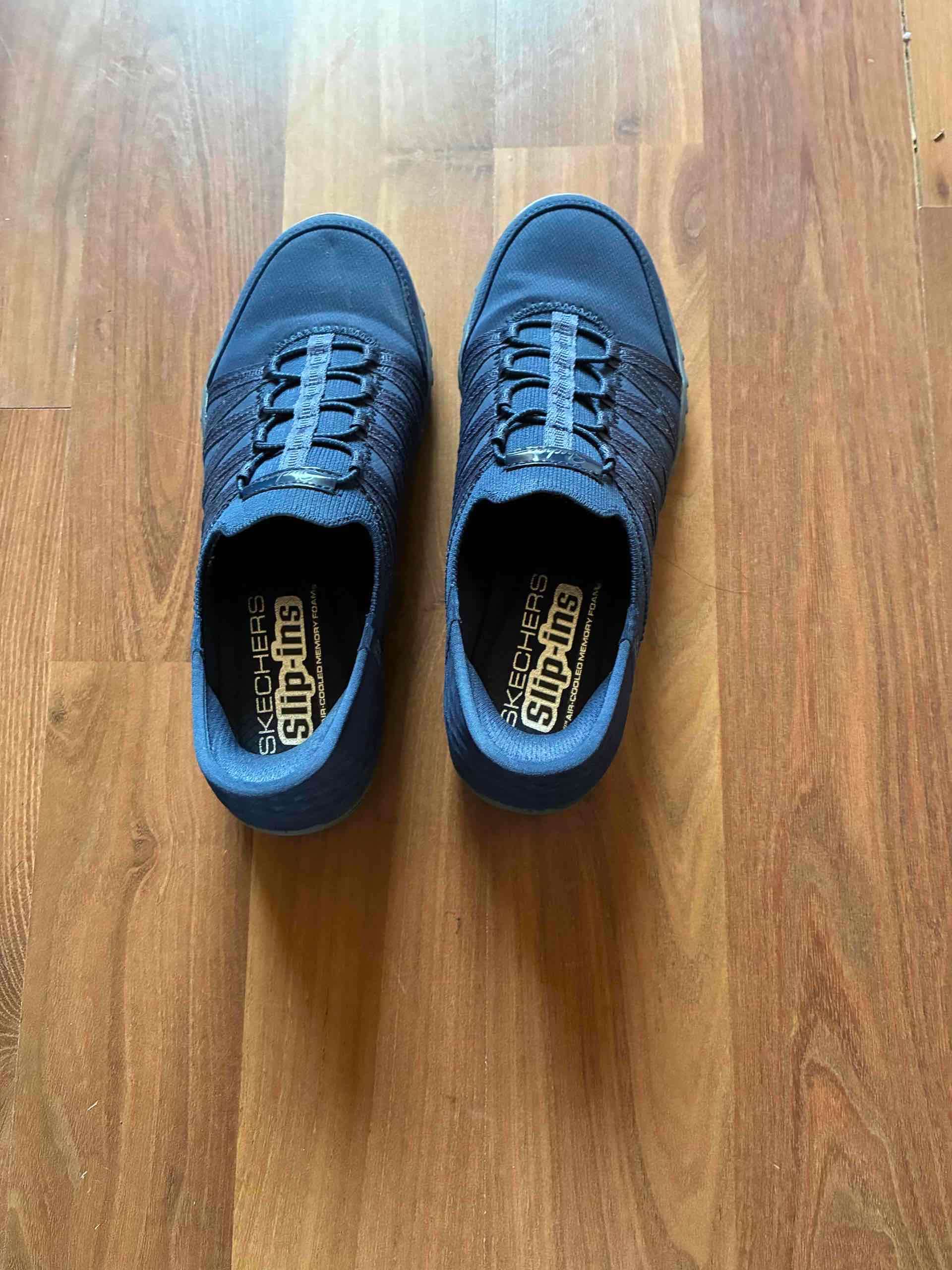 Zapatillas azules Skechers Slip-Ins talla 37.5 - miniatura 3